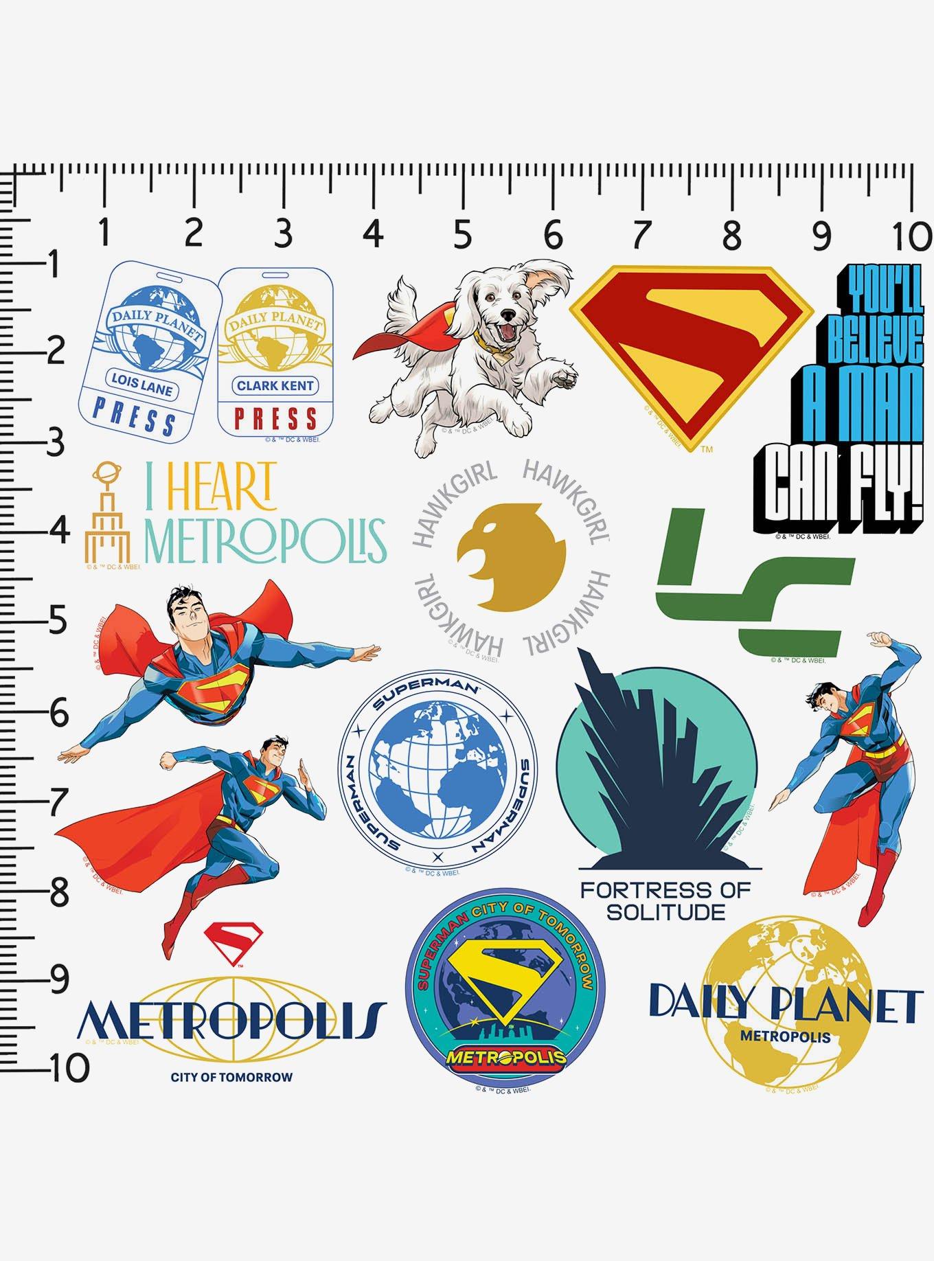 DC Comics Superman (2025) and Krypto 2025 Variety Miscellaneous 100ct Sticker Pack, , alternate