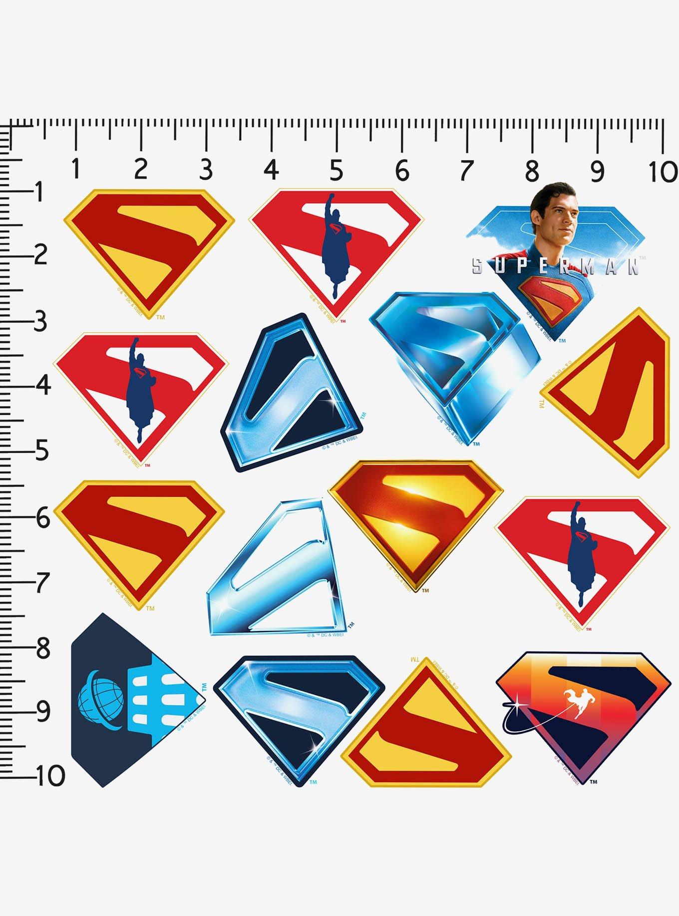 DC Comics Superman (2025) Logo Miscellaneous 100ct Sticker Pack