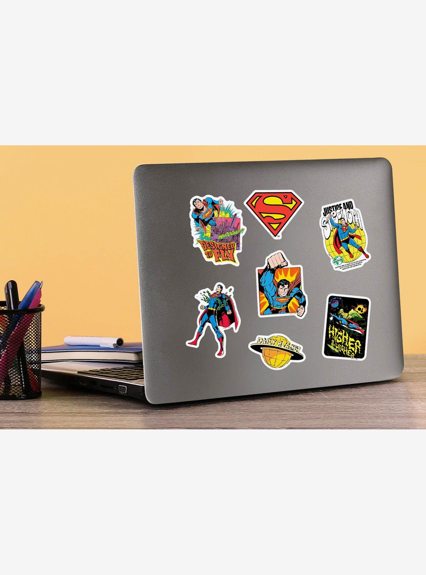 DC Comics Superman Retro Lifted Miscellaneous 100ct Sticker Pack, , hi-res