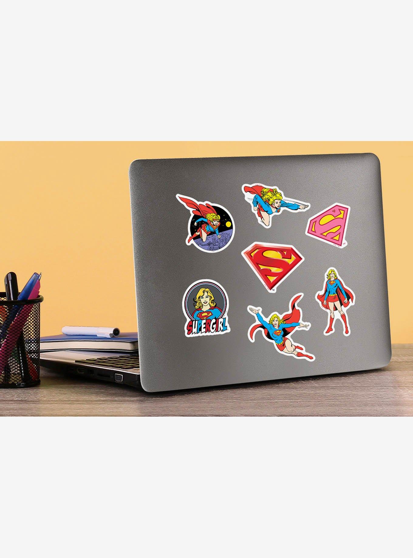 DC Comics Superman Supergirl Retro Miscellaneous 100ct Sticker Pack