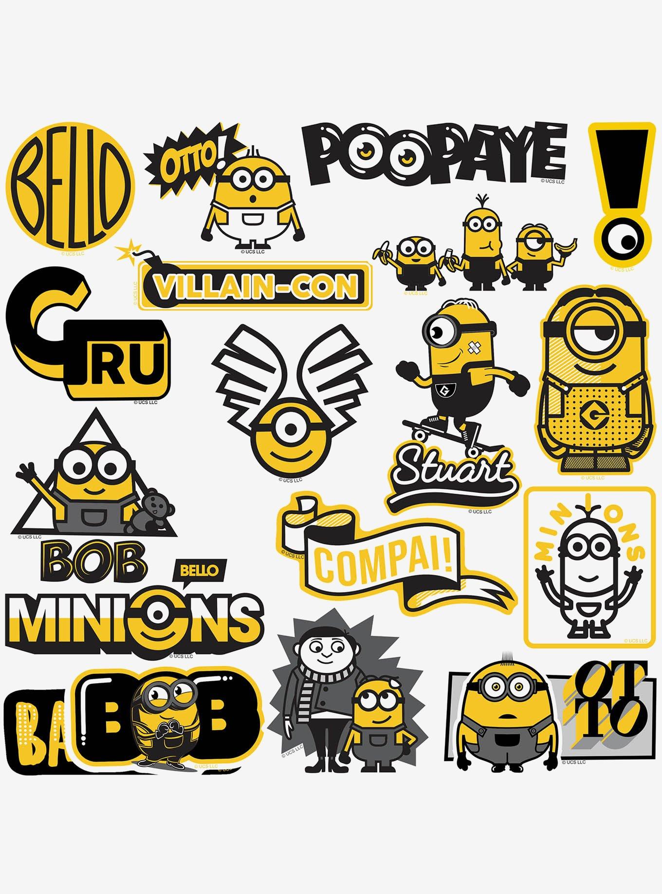 Minions Miscellaneous 100ct Sticker Pack, , alternate