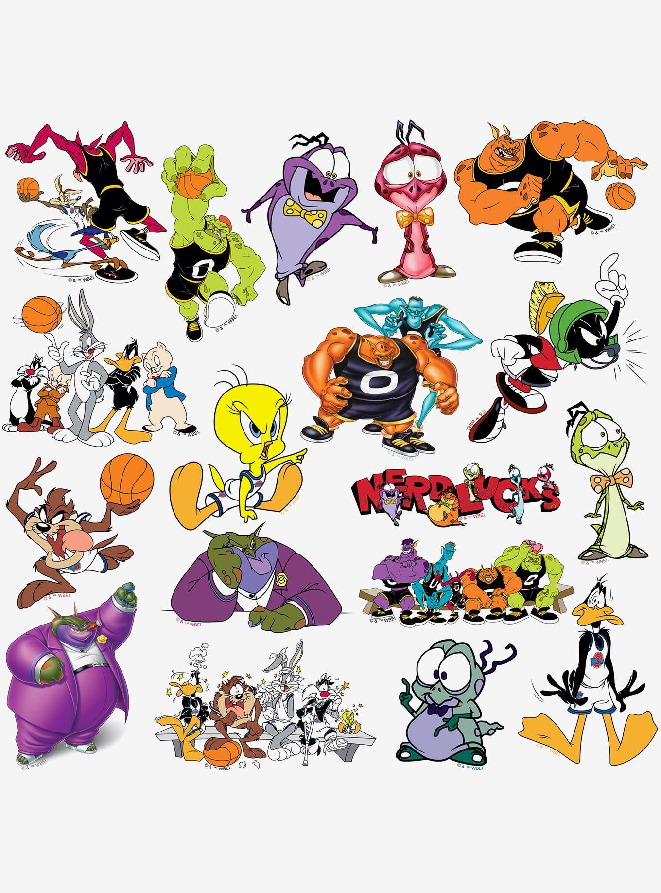 Space Jam Miscellaneous 100ct Sticker Pack, , alternate