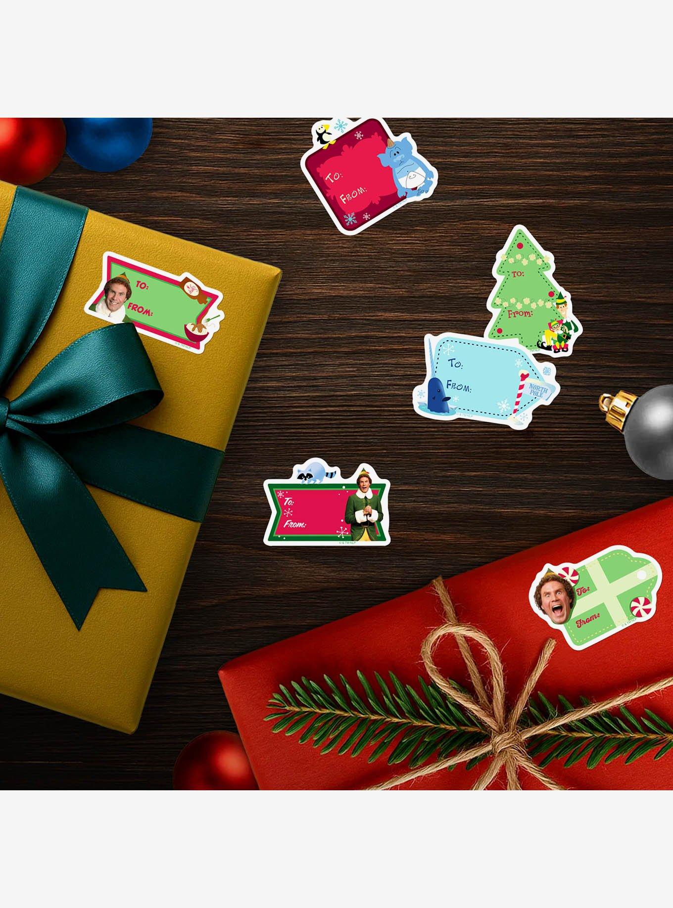 Elf Christmas Labels Miscellaneous 100ct Sticker Pack, , alternate