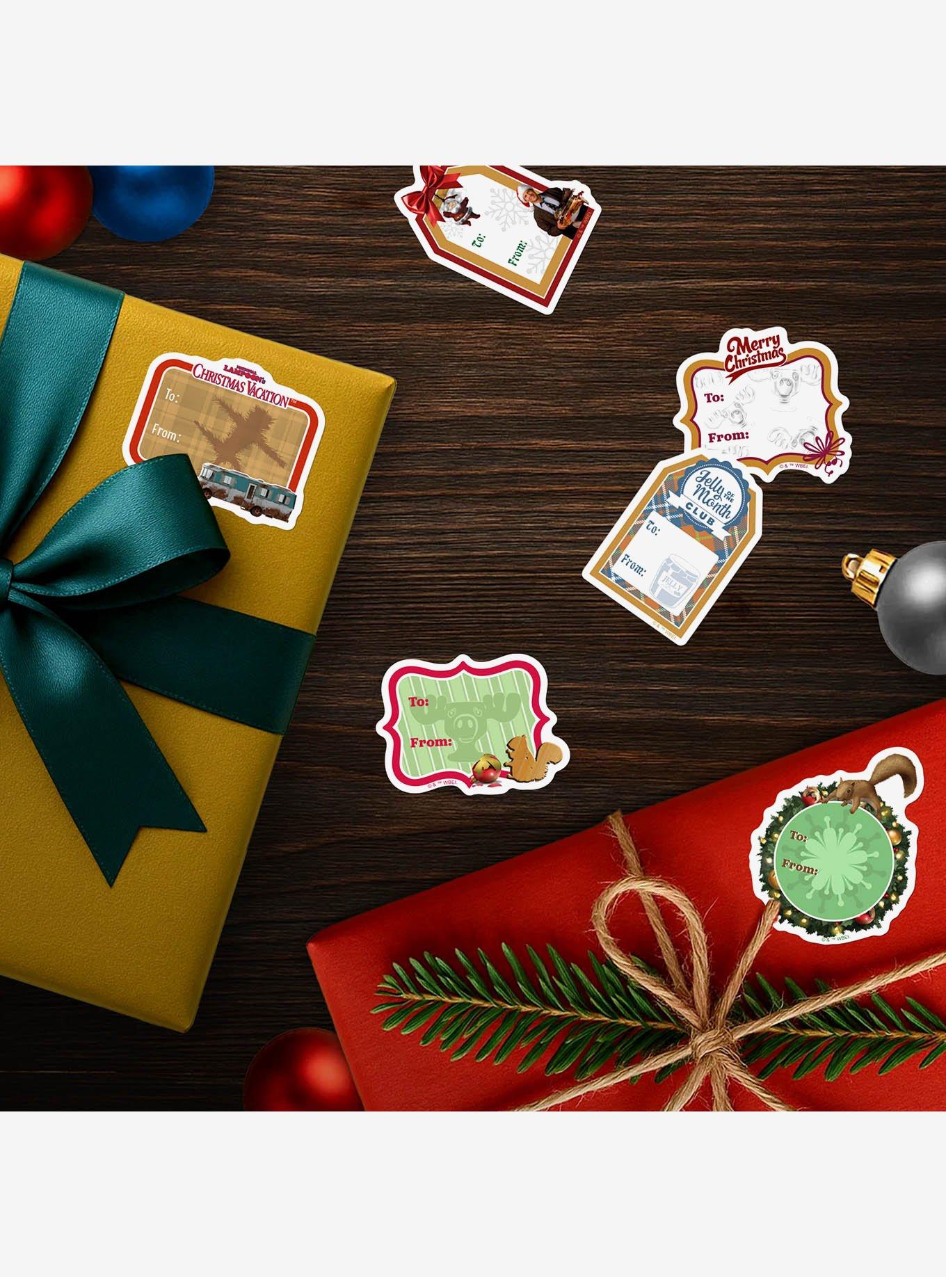 Christmas Vacation Holiday Labels Miscellaneous 100ct Sticker Pack