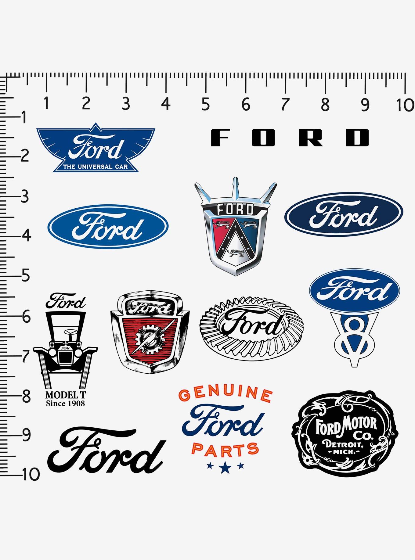 Ford Branding Miscellaneous 100ct Sticker Pack