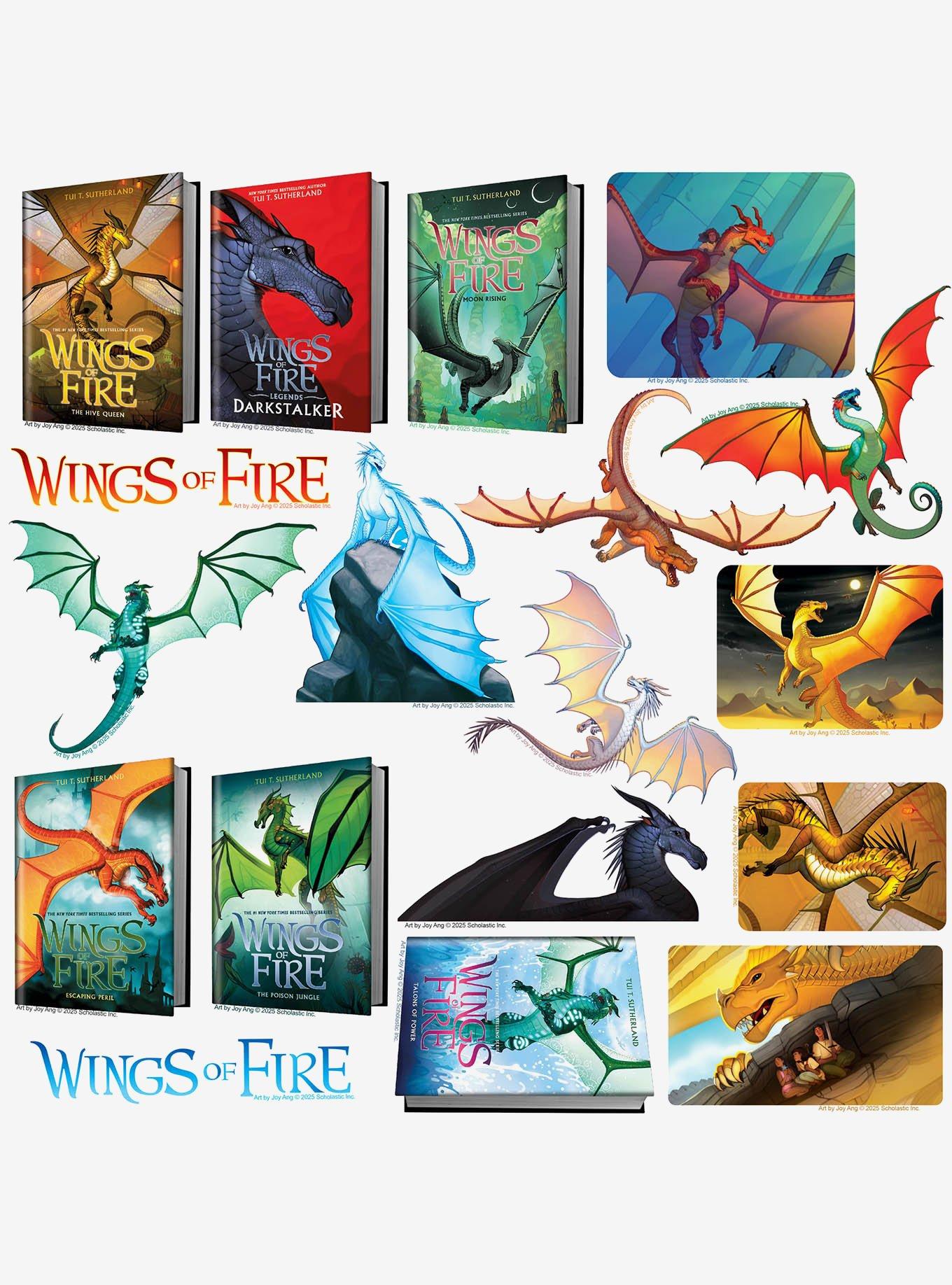 Wings of Fire Literary Collection Miscellaneous 100ct Sticker Pack