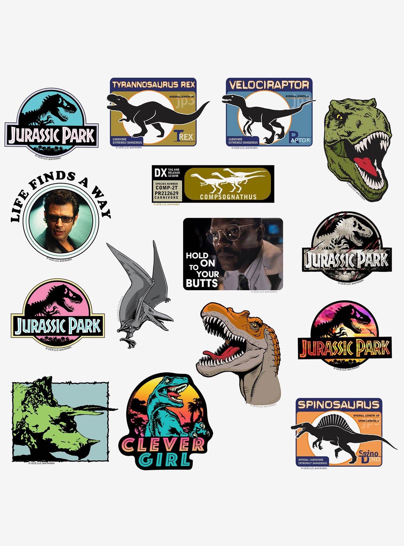 Jurassic Park Variety Miscellaneous 100ct Sticker Pack, , alternate