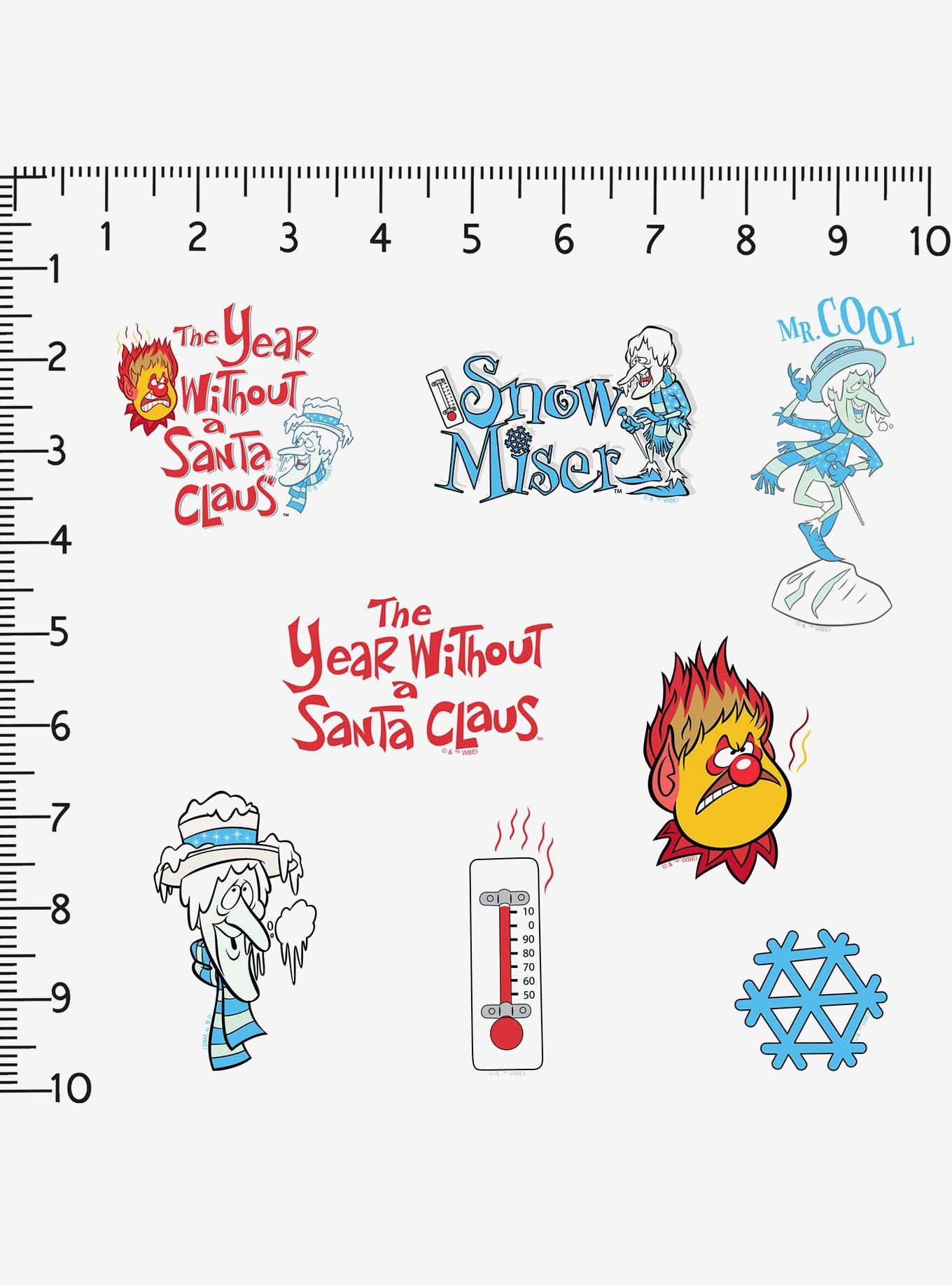The Year Without A Santa Claus Miscellaneous 100ct Sticker Pack
