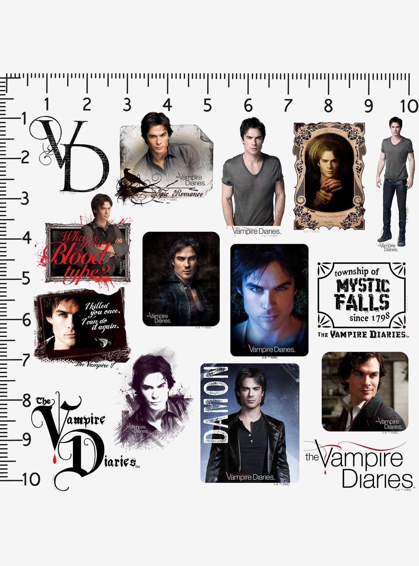 Vampire Diaries Damon Miscellaneous 100ct Sticker Pack