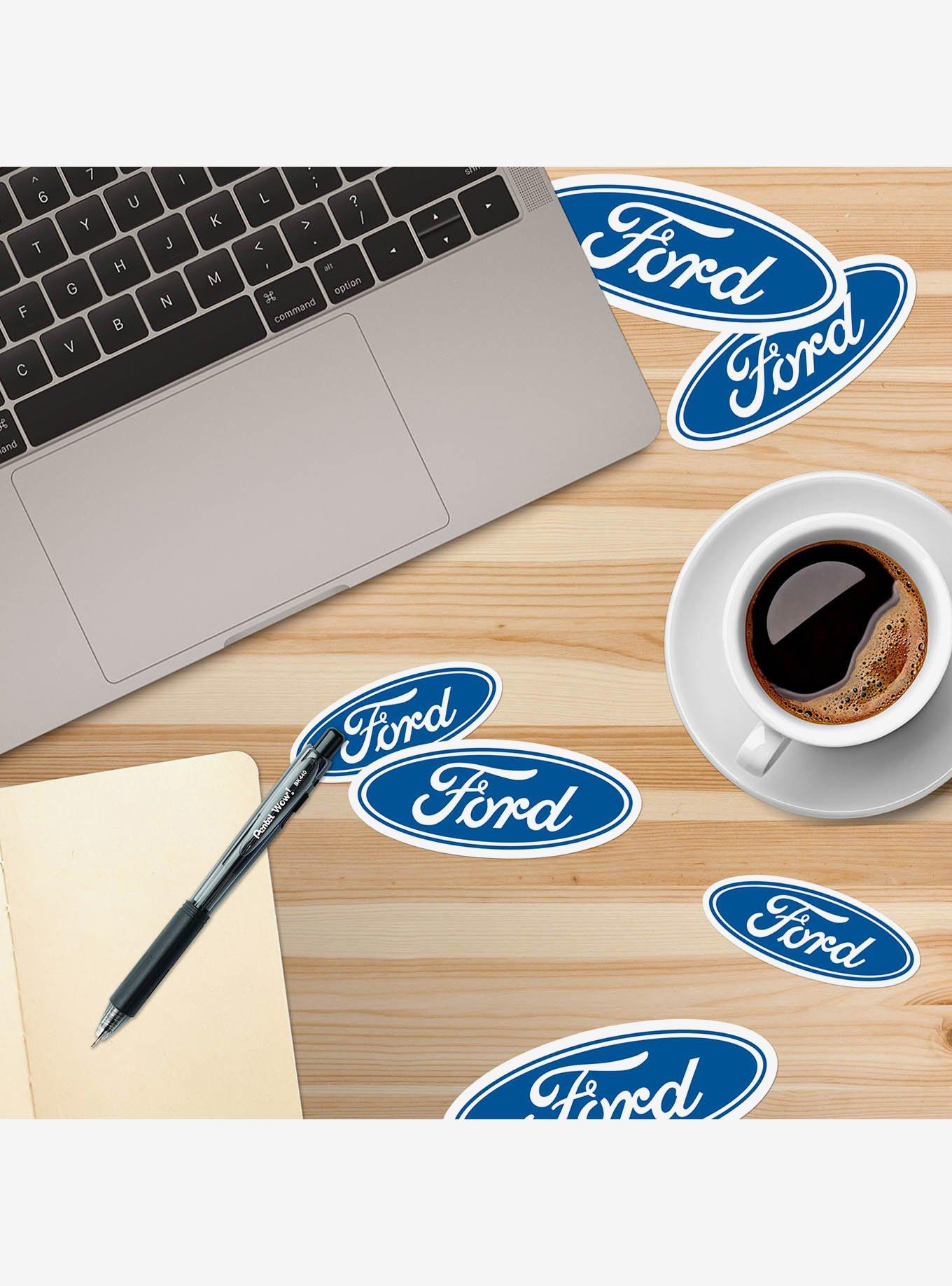 Ford Oval Emblem Miscellaneous 100ct Sticker Pack, , alternate