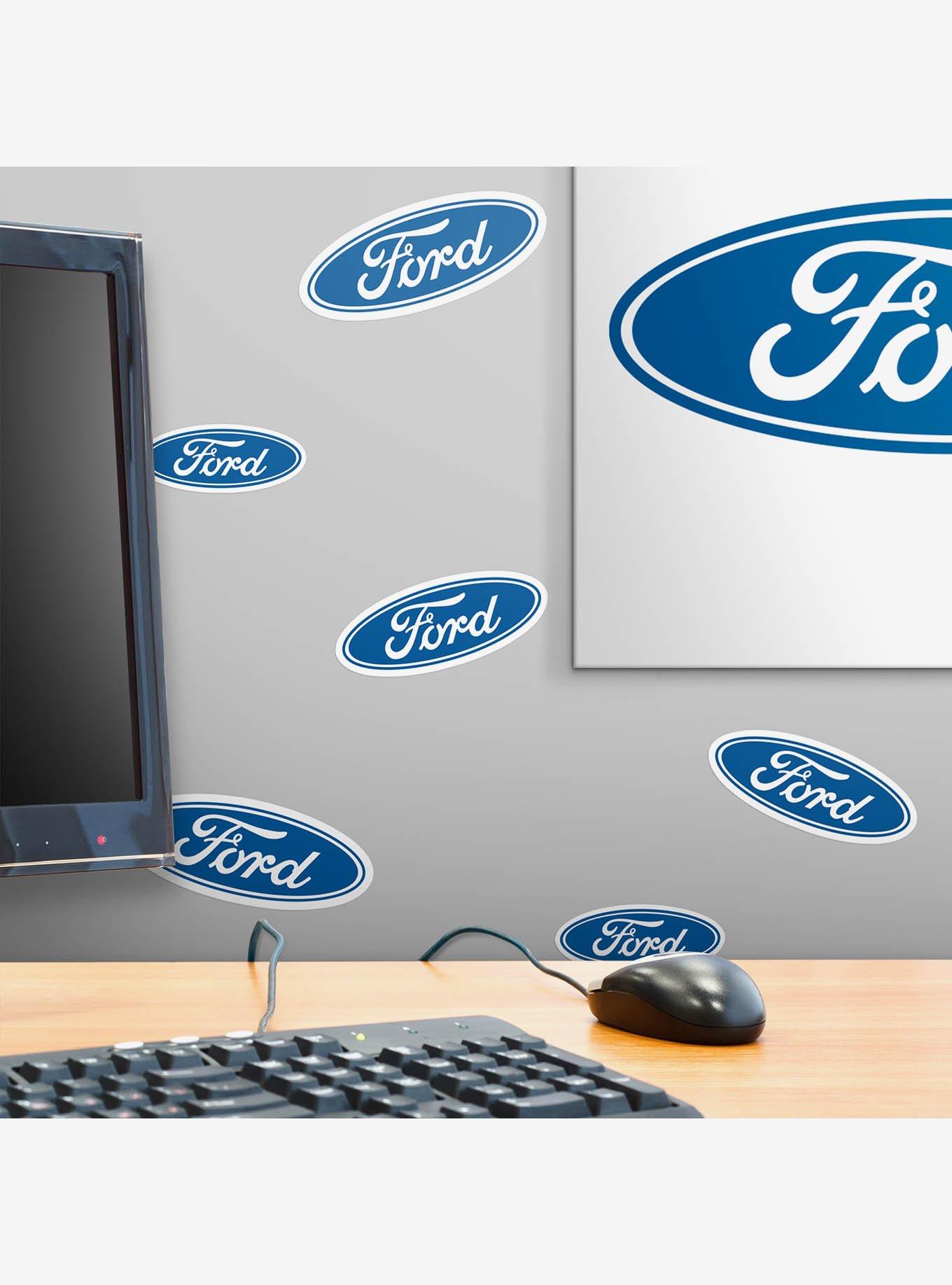 Ford Oval Emblem Miscellaneous 100ct Sticker Pack, , alternate