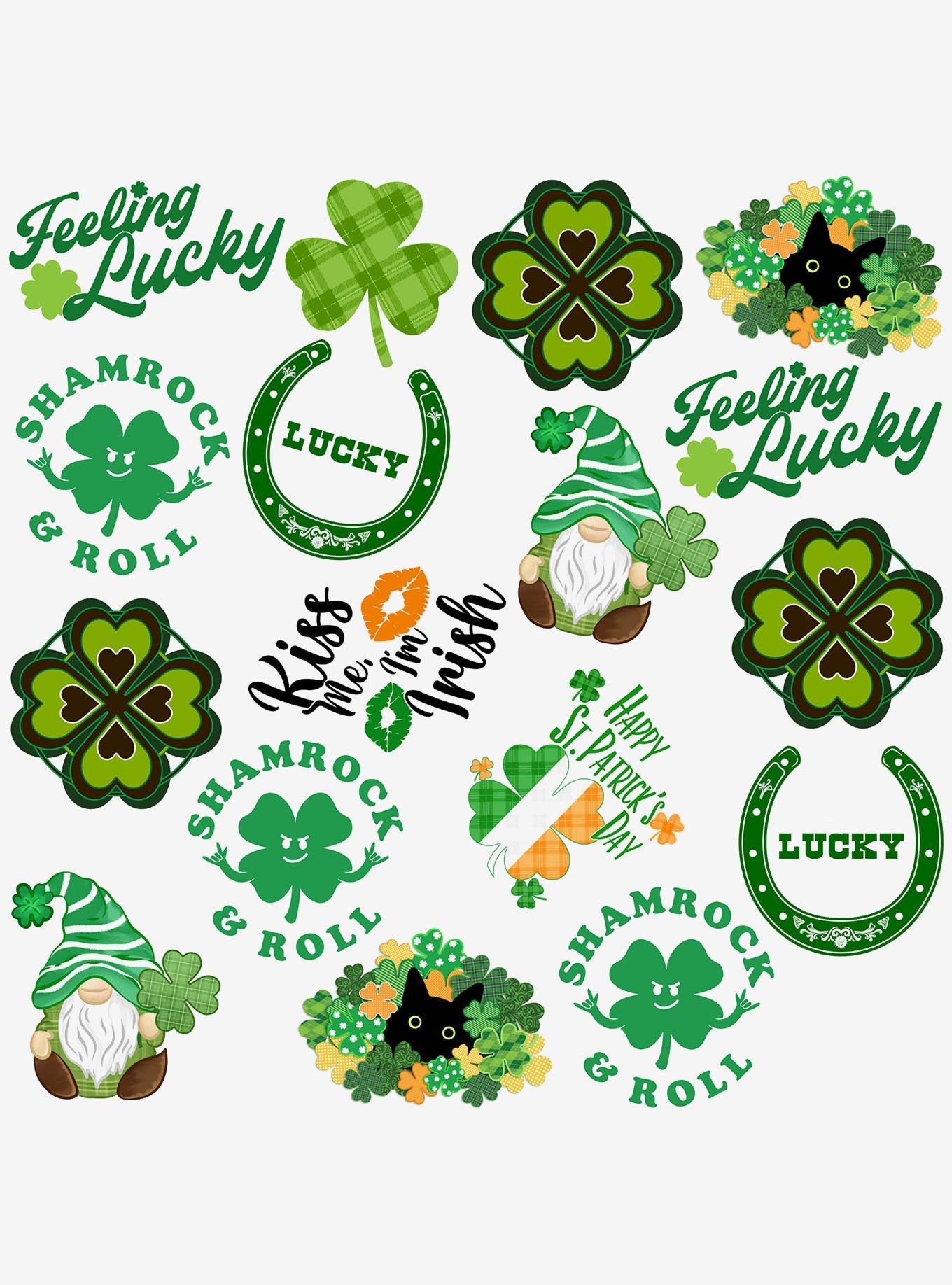 St. Patrick's Day Celebration Miscellaneous 100ct Sticker Pack