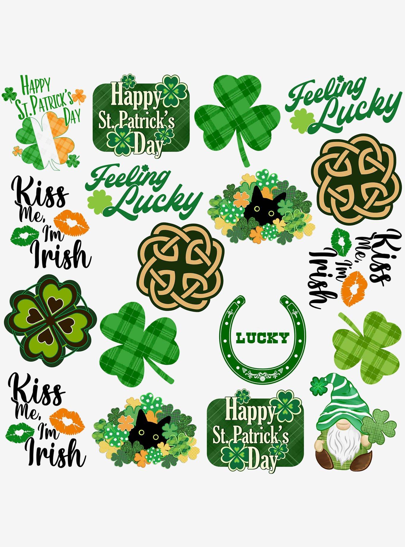 St. Patrick's Day Celebration Miscellaneous 100ct Sticker Pack, , alternate