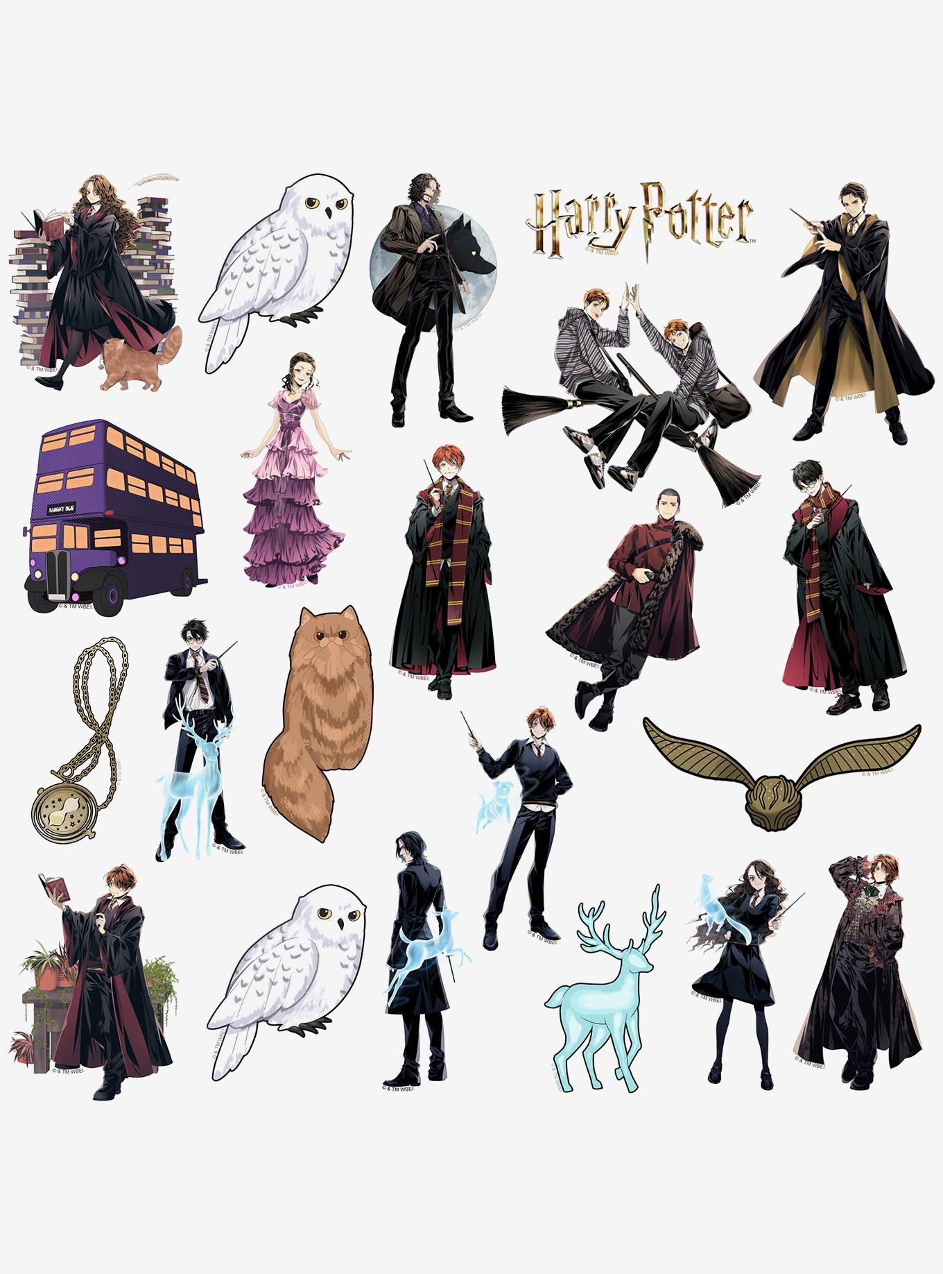Harry Potter Anime Miscellaneous 100ct Sticker Pack, , alternate