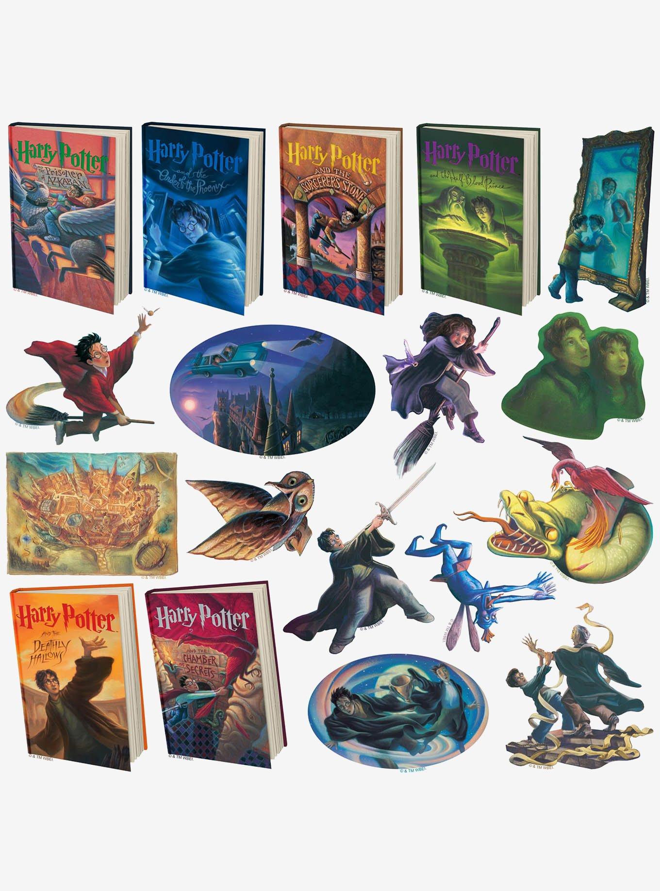 Harry Potter Literary Collection Miscellaneous 100ct Sticker Pack, , alternate