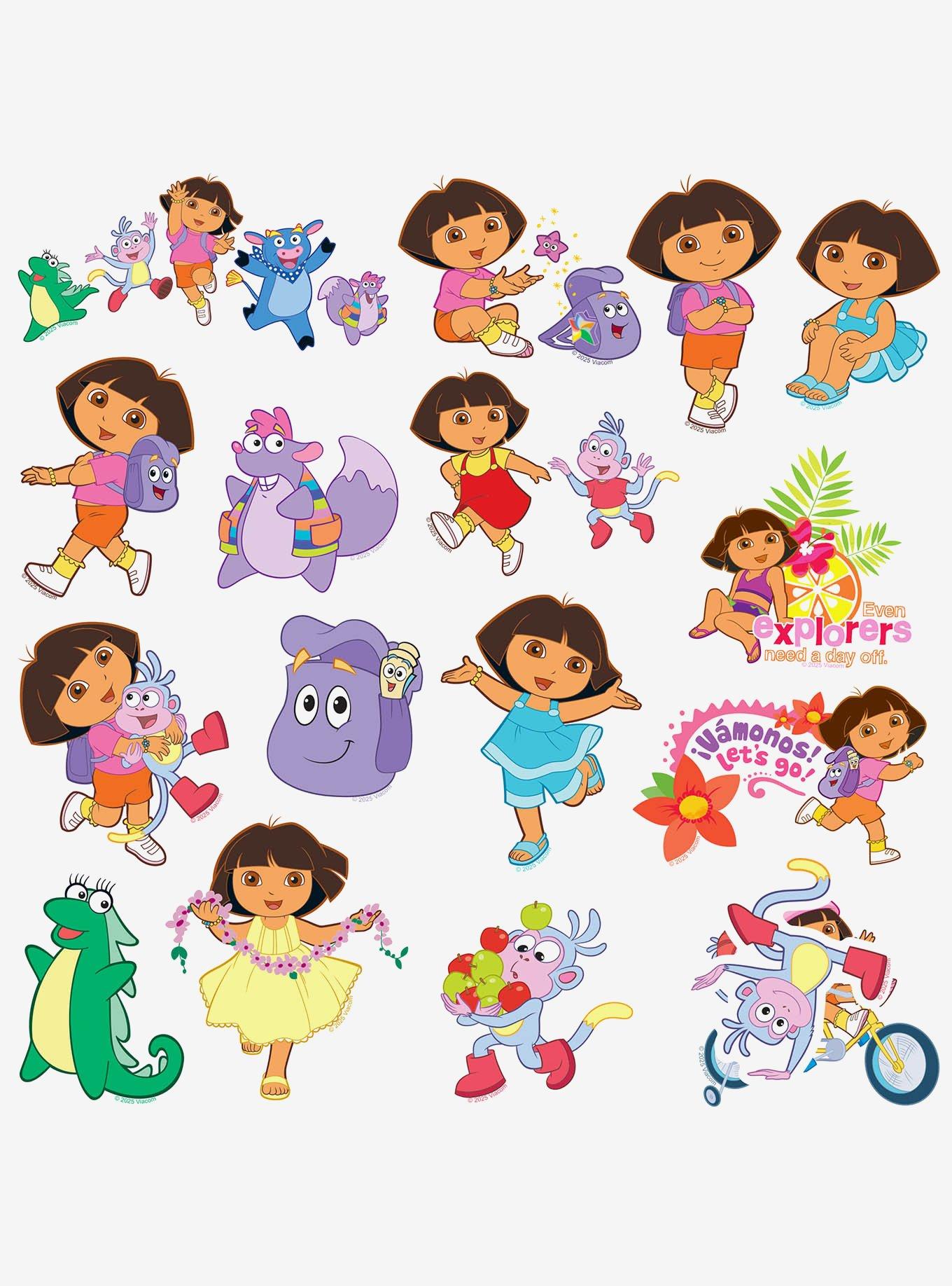 Dora The Explorer Variety Miscellaneous 100ct Sticker Pack, , alternate
