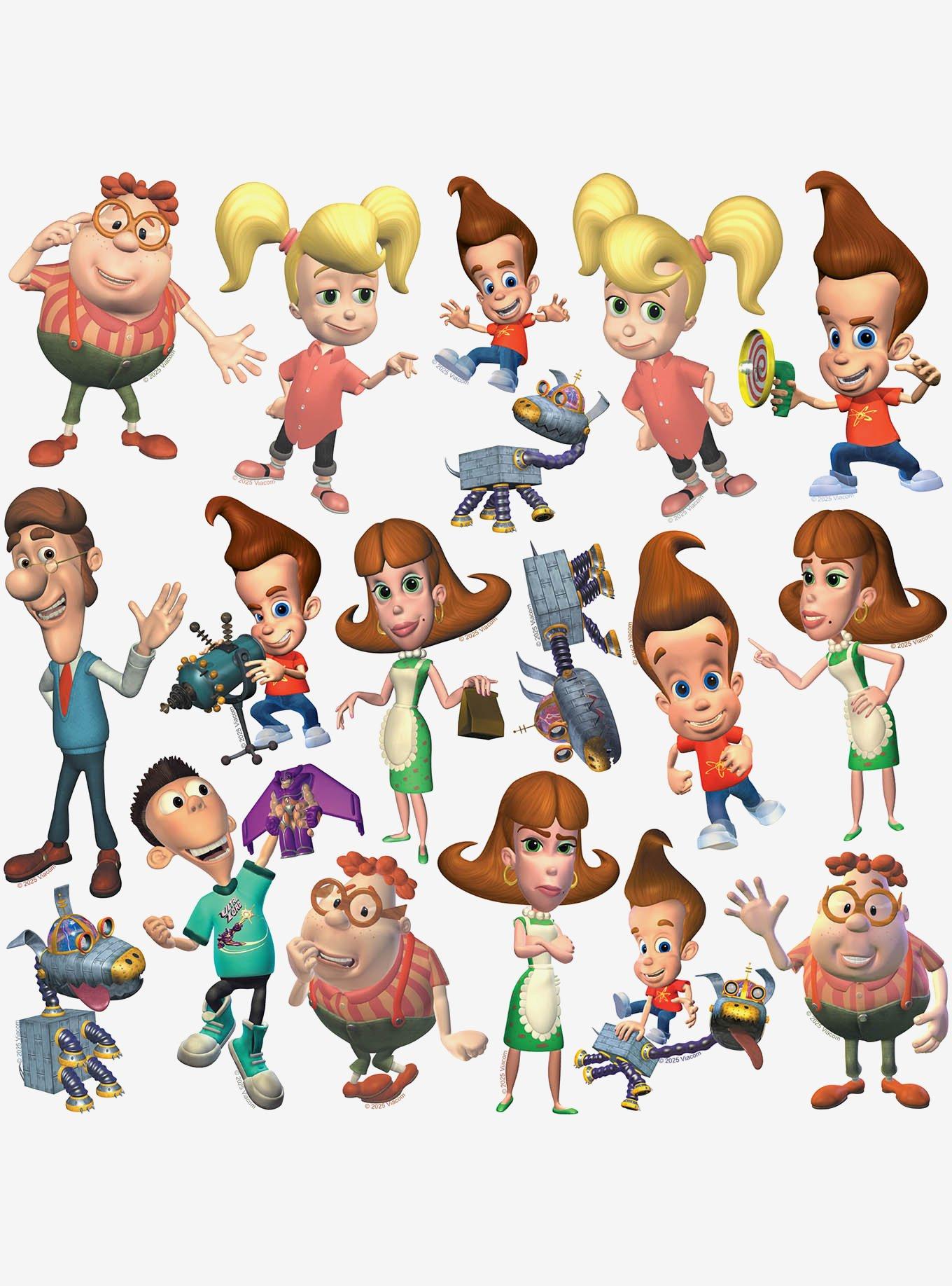 Jimmy Neutron Variety Miscellaneous 100ct Sticker Pack, , alternate