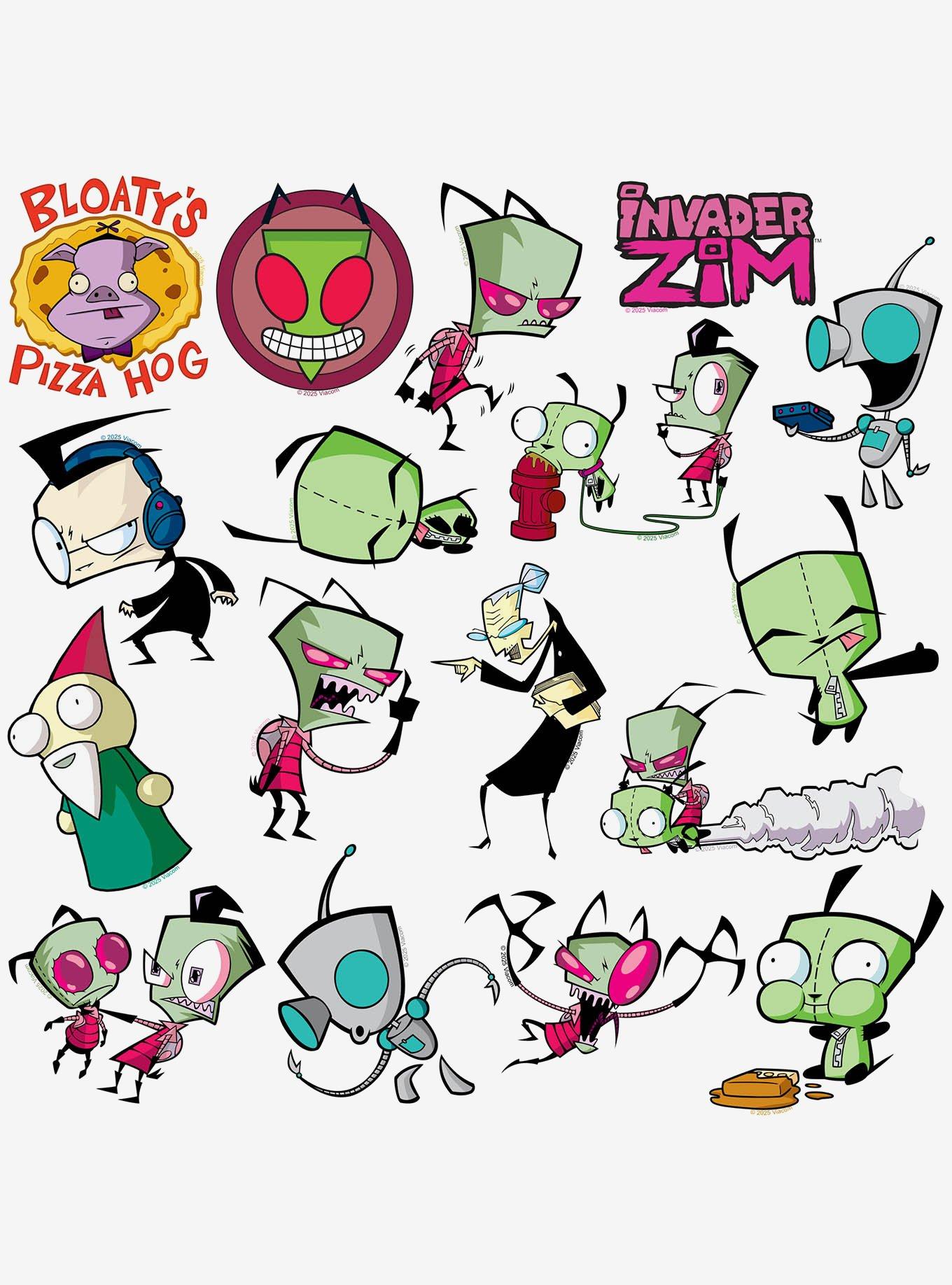 Invader Zim Variety Miscellaneous 100ct Sticker Pack