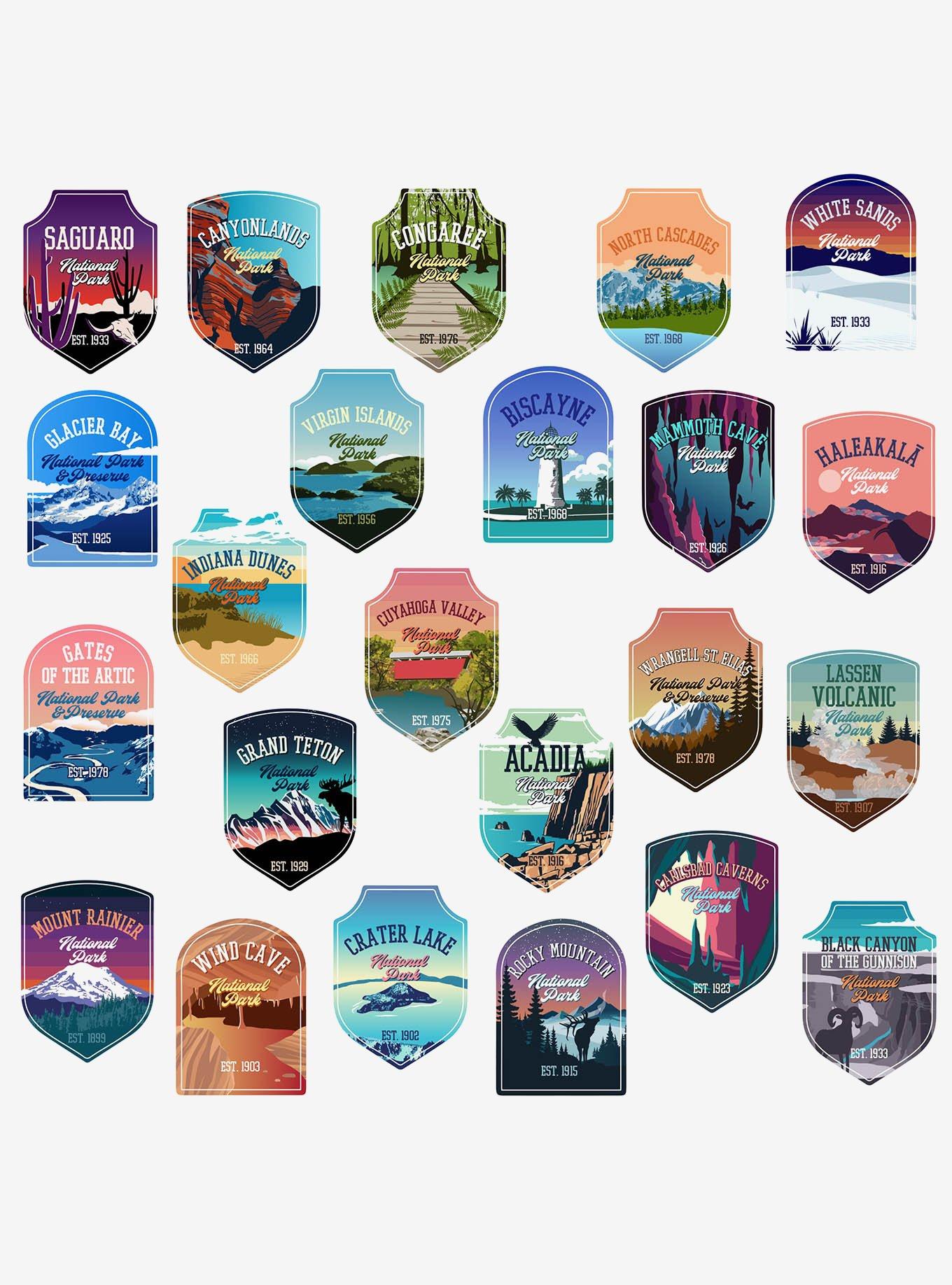 National Park Foundation Miscellaneous 100ct Sticker Pack, , alternate