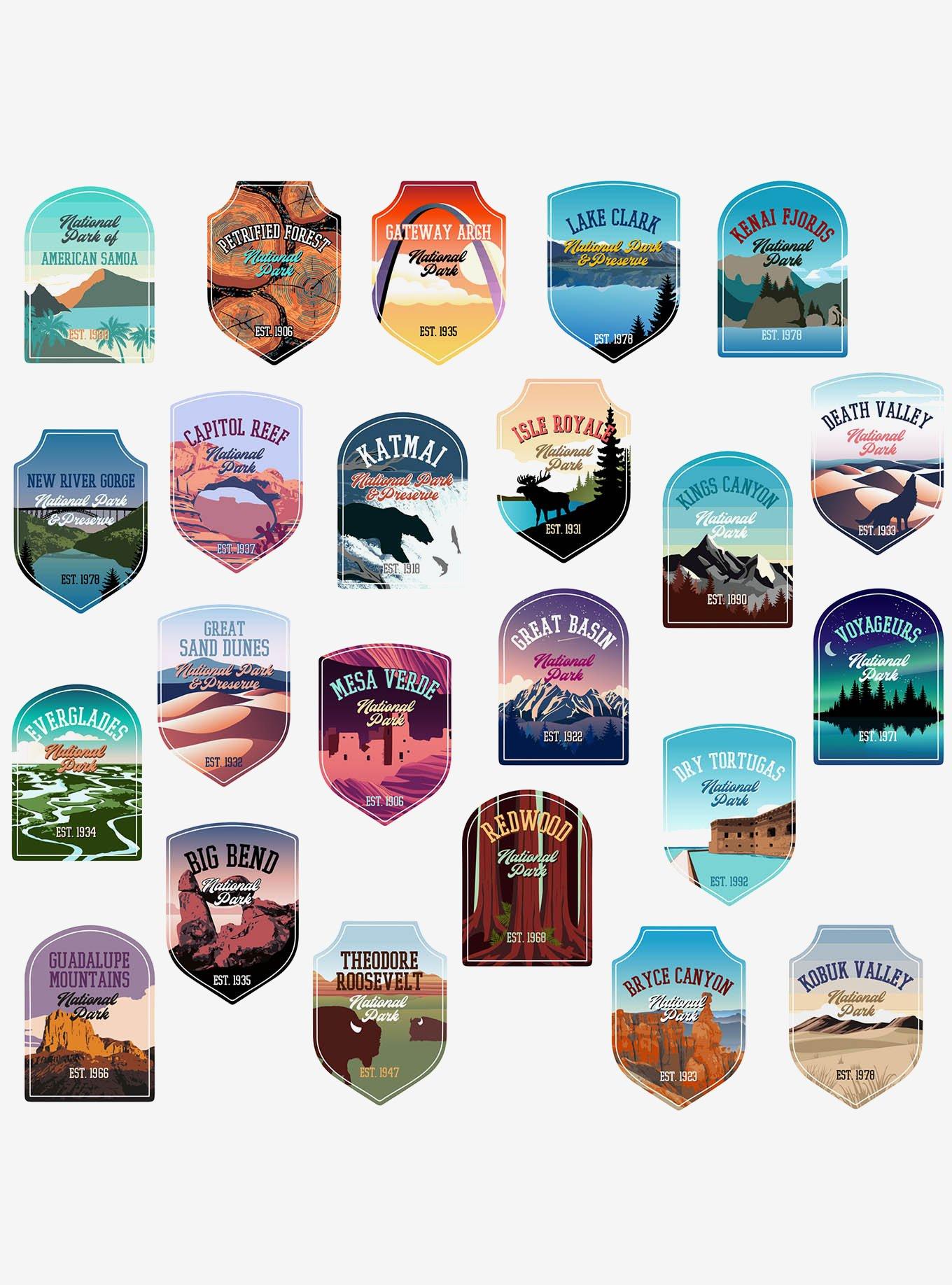 National Park Foundation Miscellaneous 100ct Sticker Pack, , alternate