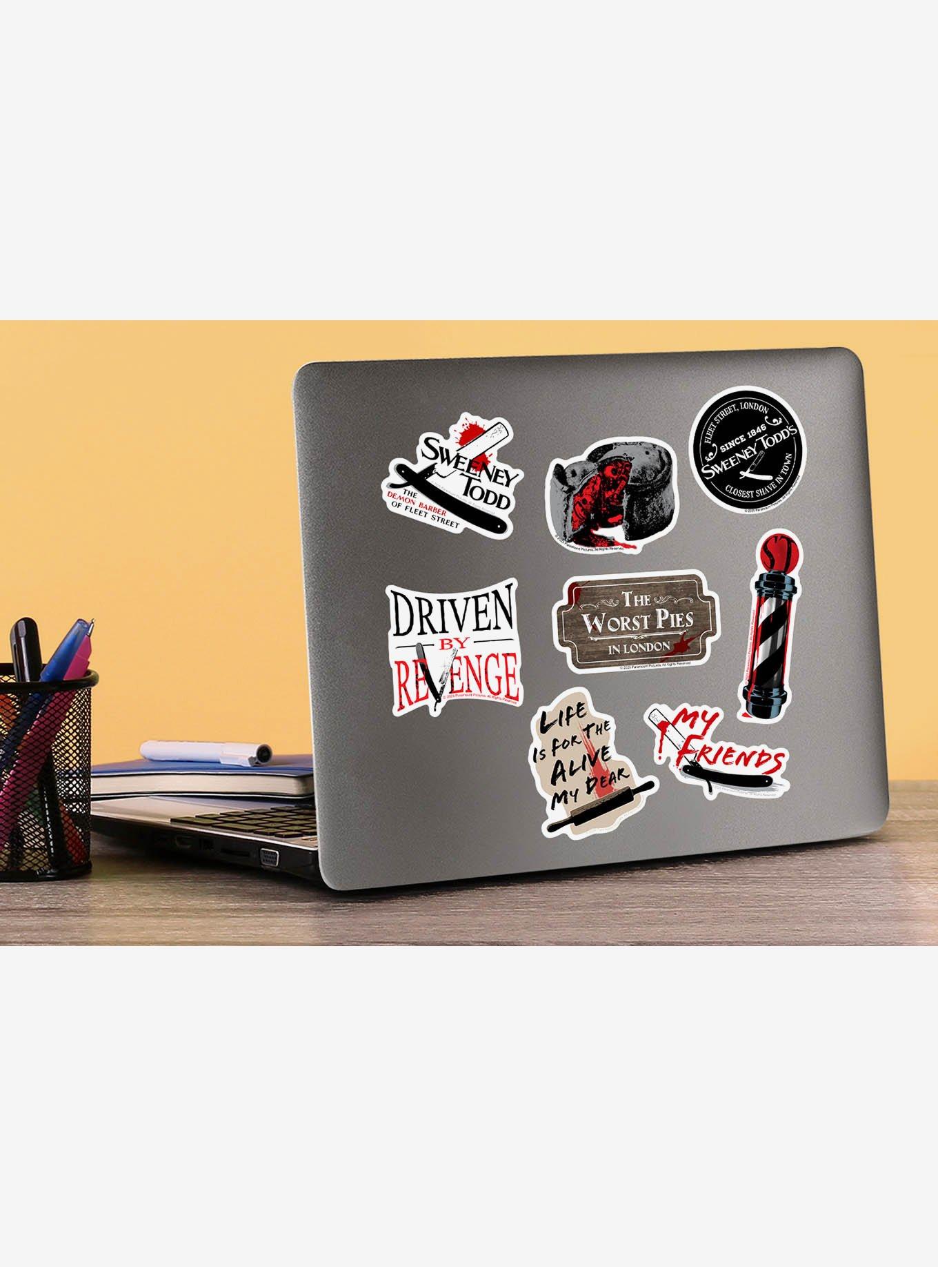 Sweeney Todd Variety Miscellaneous 100ct Sticker Pack, , hi-res