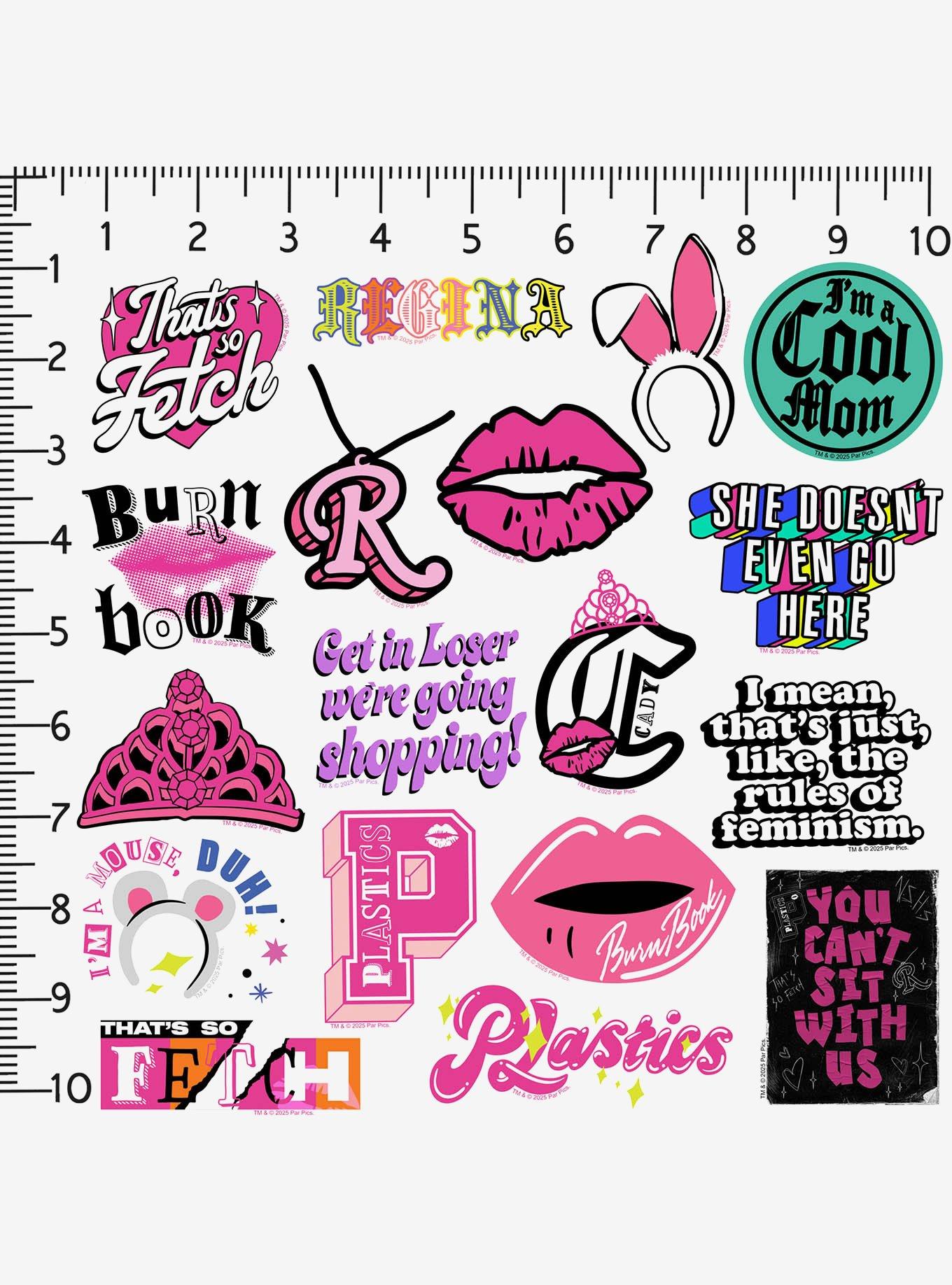 Mean Girls Variety Miscellaneous 100ct Sticker Pack, , alternate