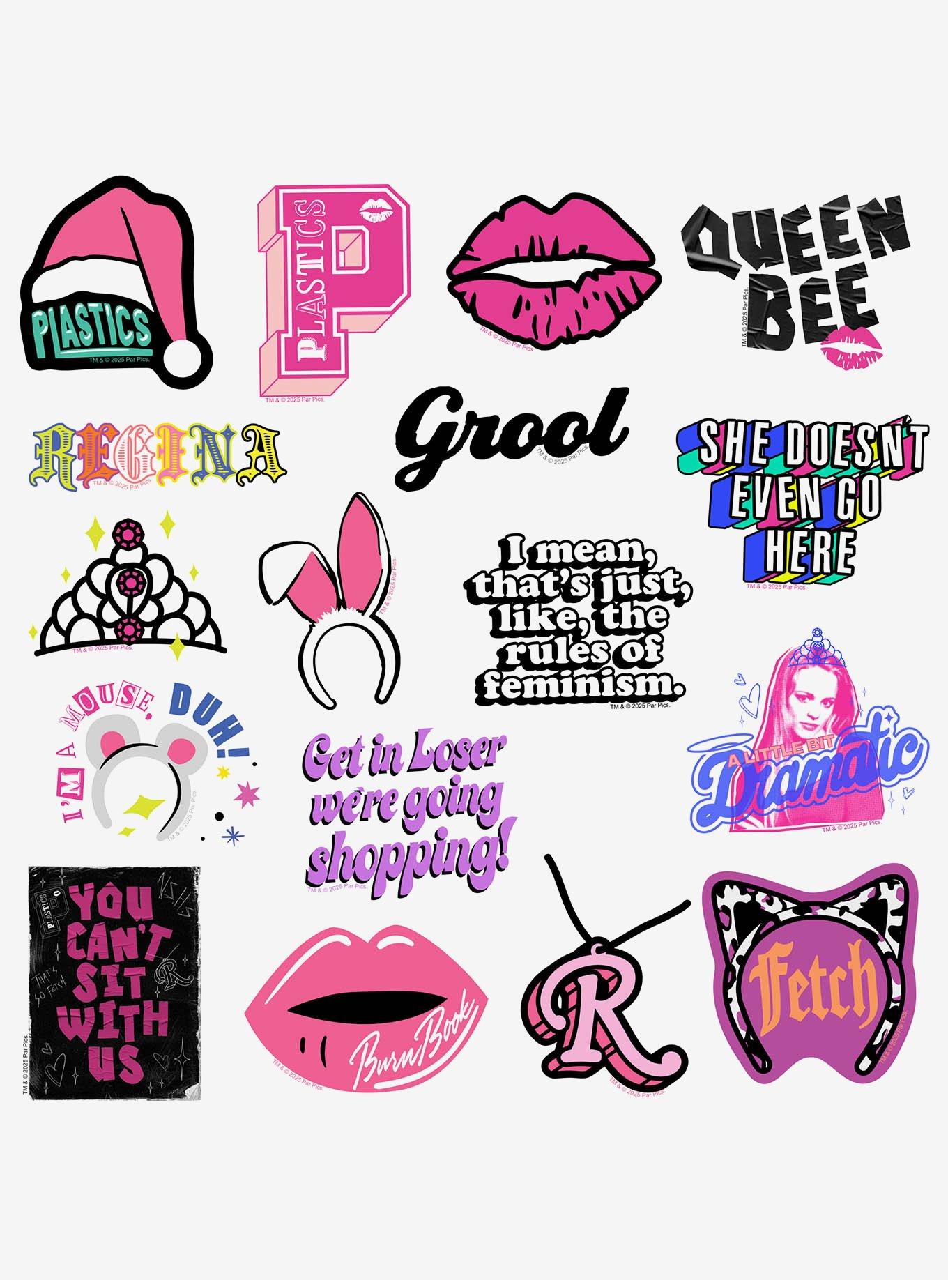 Mean Girls Variety Miscellaneous 100ct Sticker Pack, , alternate