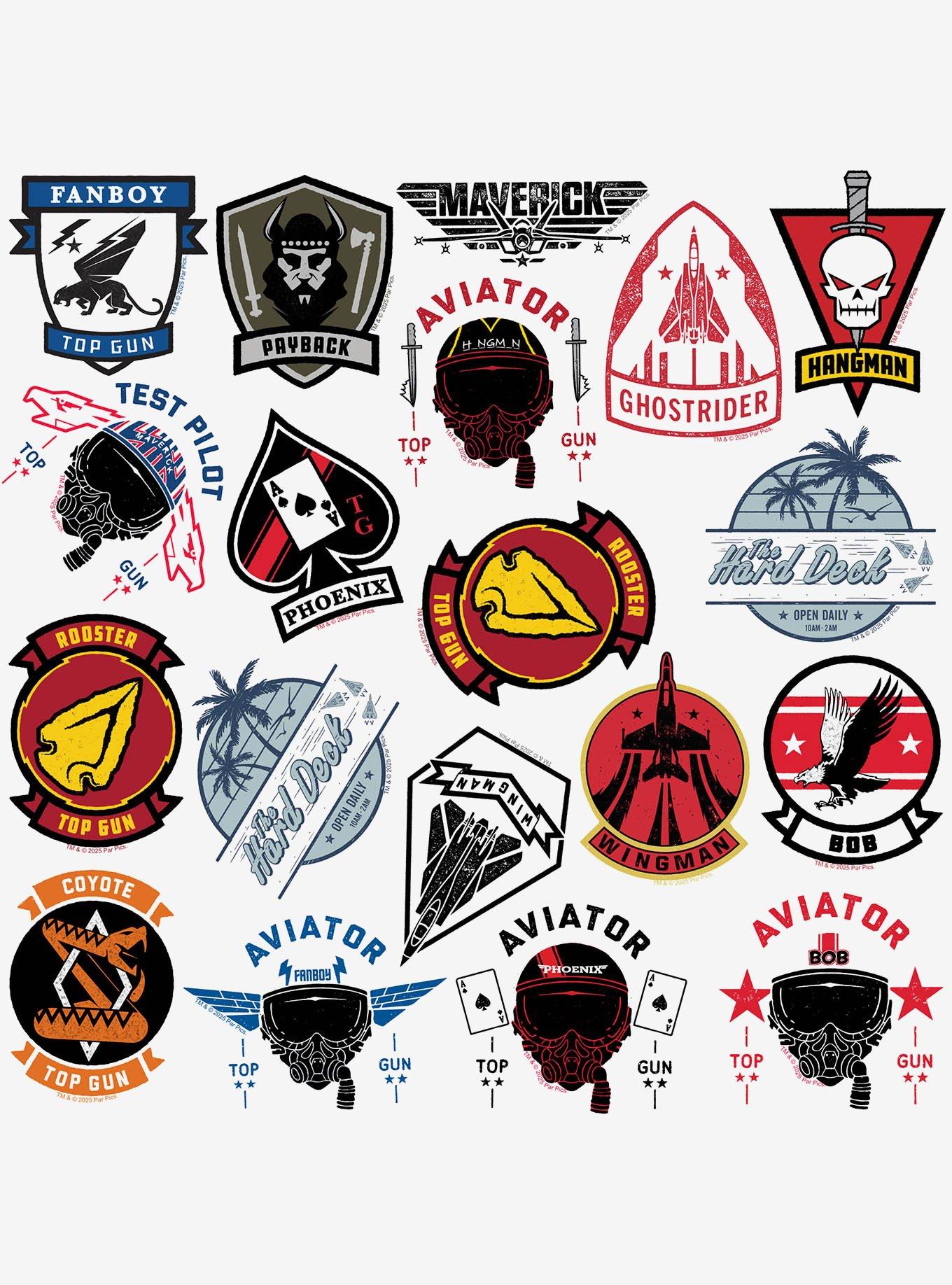 Top Gun: Maverick Variety Miscellaneous 100ct Sticker Pack, , alternate