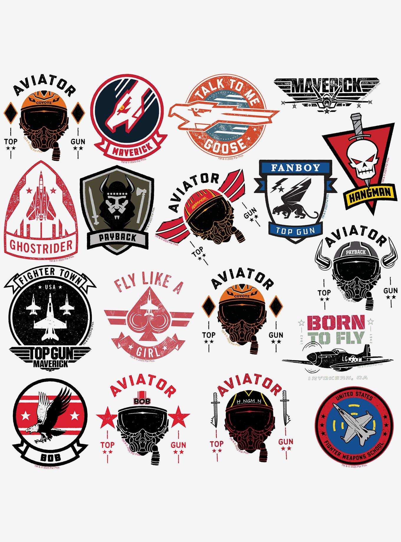 Top Gun: Maverick Variety Miscellaneous 100ct Sticker Pack, , alternate