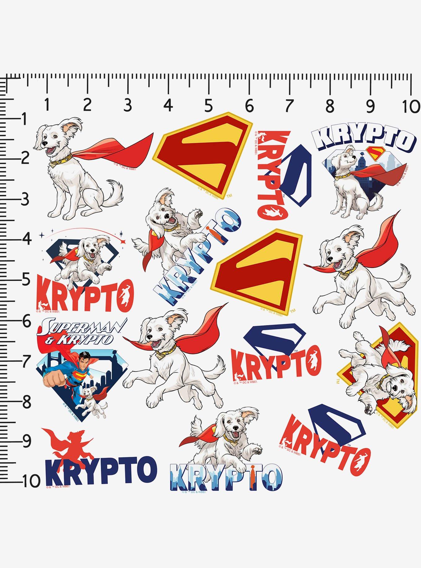 DC Comics Superman (2025) Krypto Miscellaneous 100ct Sticker Pack, , alternate