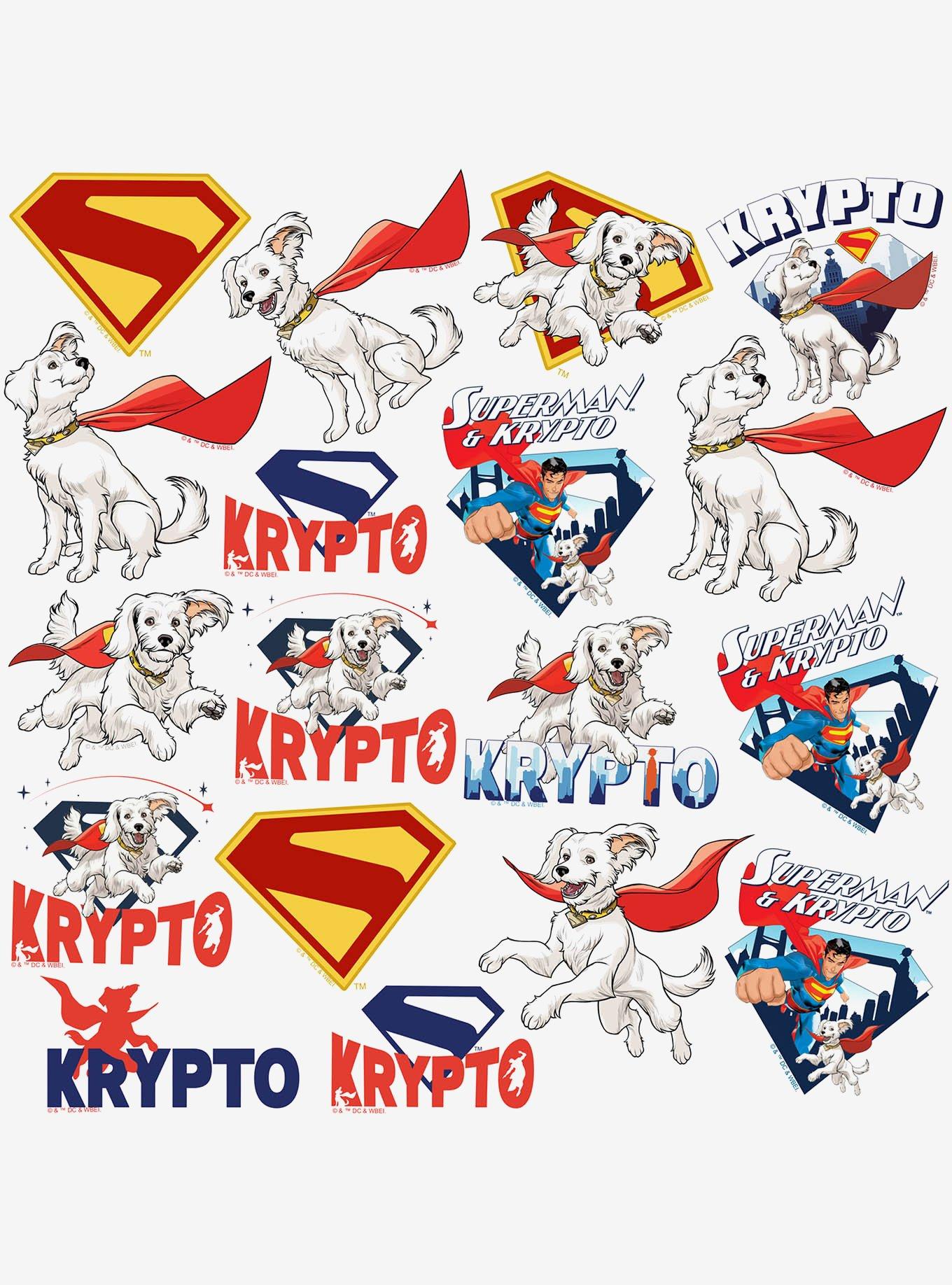 DC Comics Superman (2025) Krypto Miscellaneous 100ct Sticker Pack, , alternate