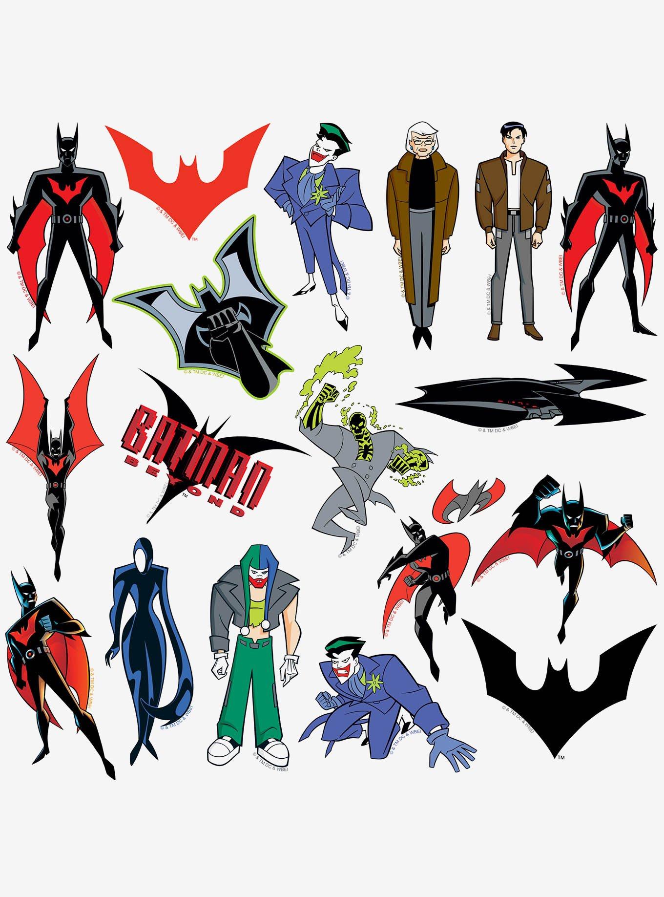 DC Comics Batman Beyond Miscellaneous 100ct Sticker Pack, , alternate
