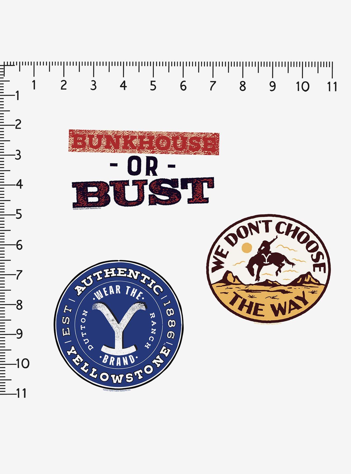 Yellowstone Miscellaneous 100ct Sticker Pack, , alternate