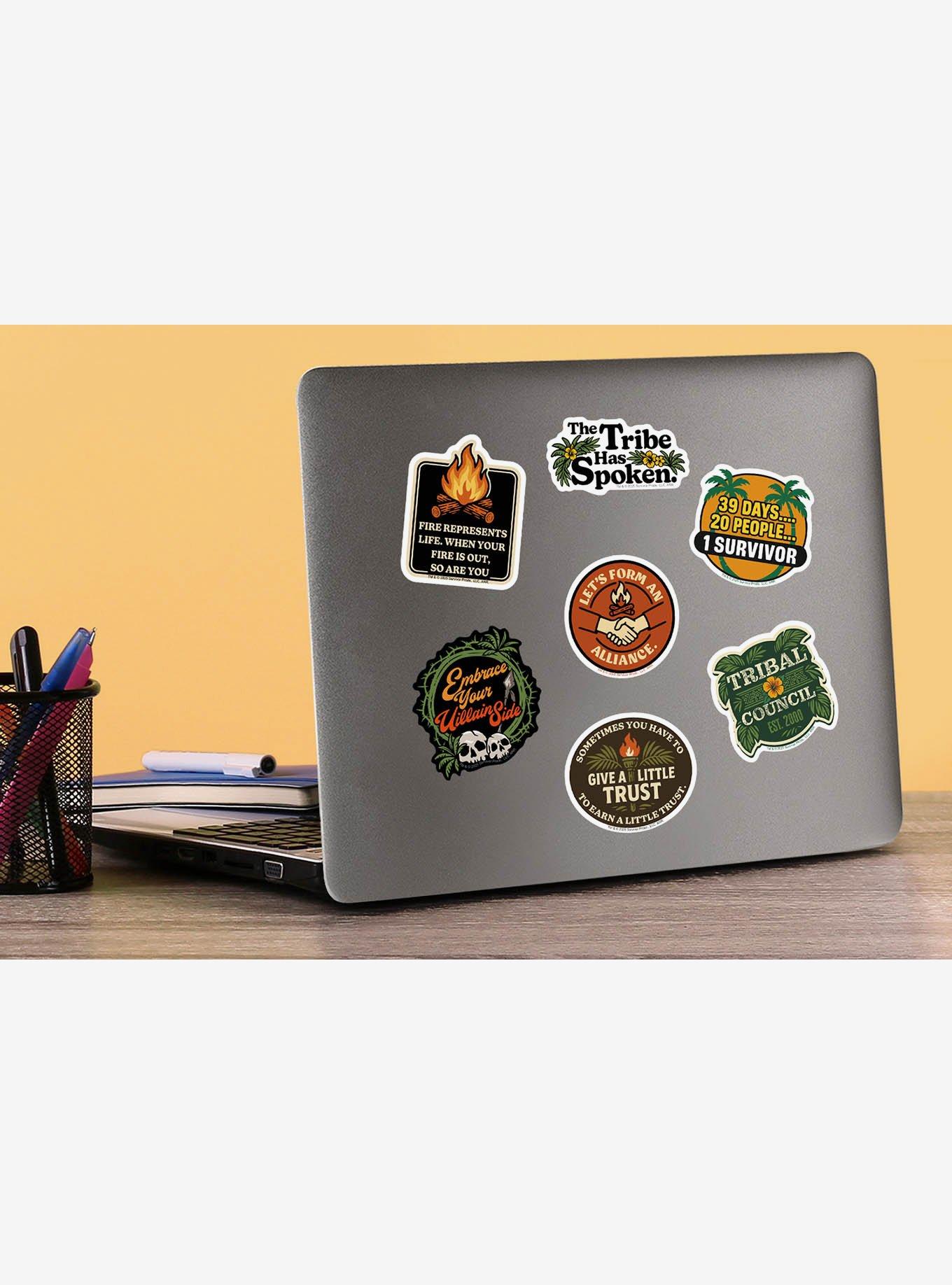 Survivor Iconic Quotes Miscellaneous 100ct Sticker Pack