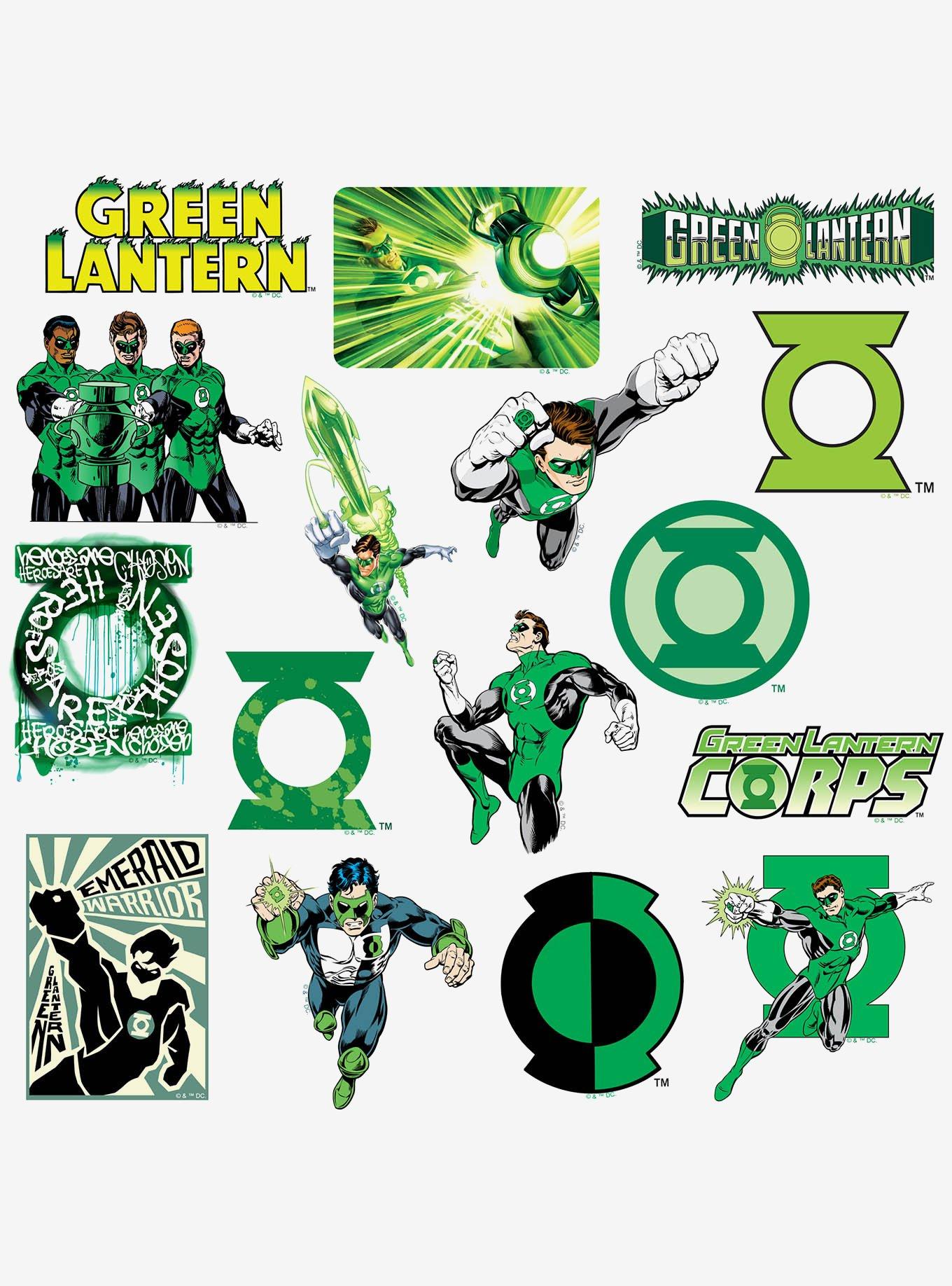 DC Comics Green Lantern Miscellaneous 100ct Sticker Pack