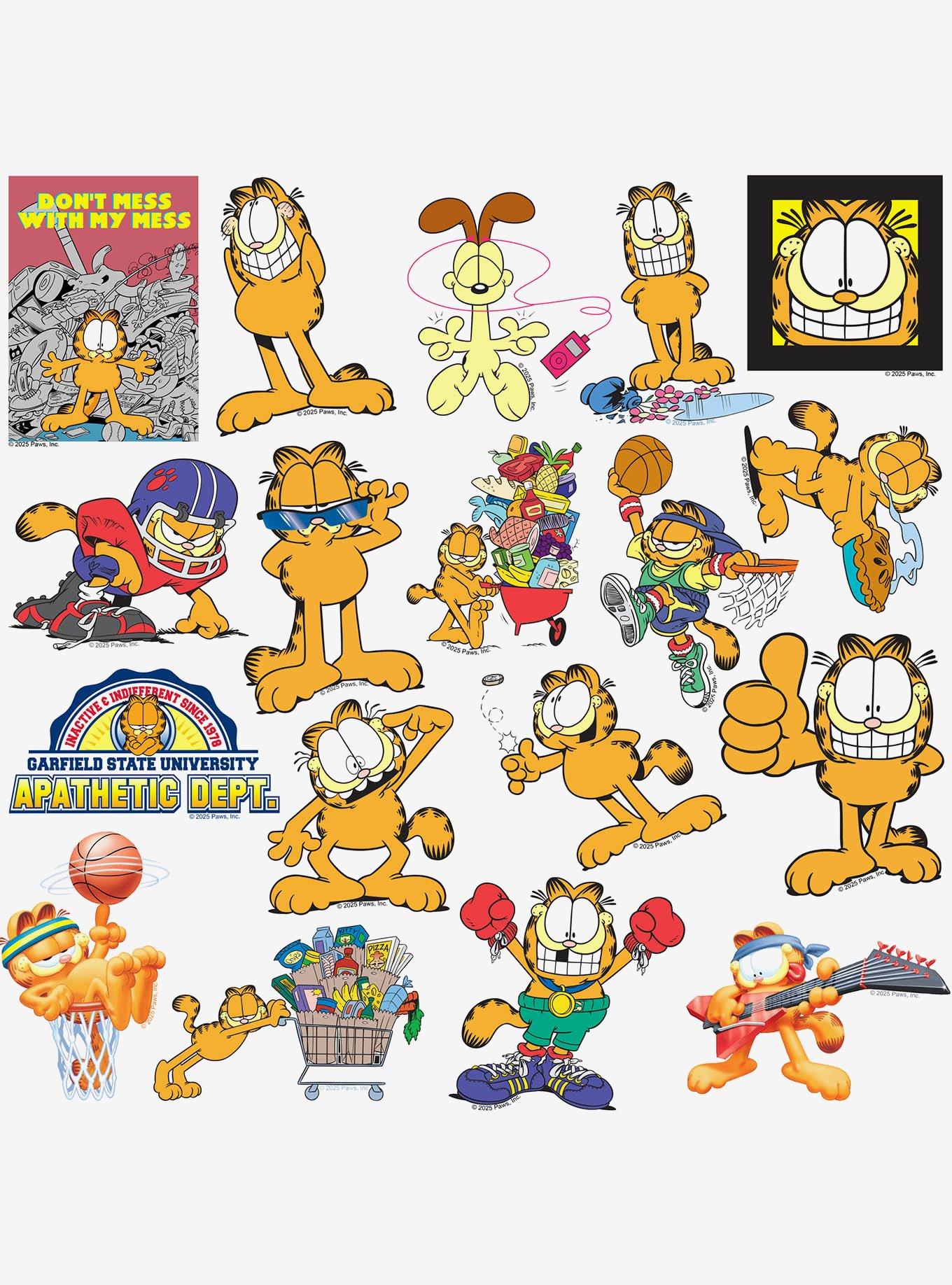 Garfield Variety Miscellaneous 100ct Sticker Pack, , alternate