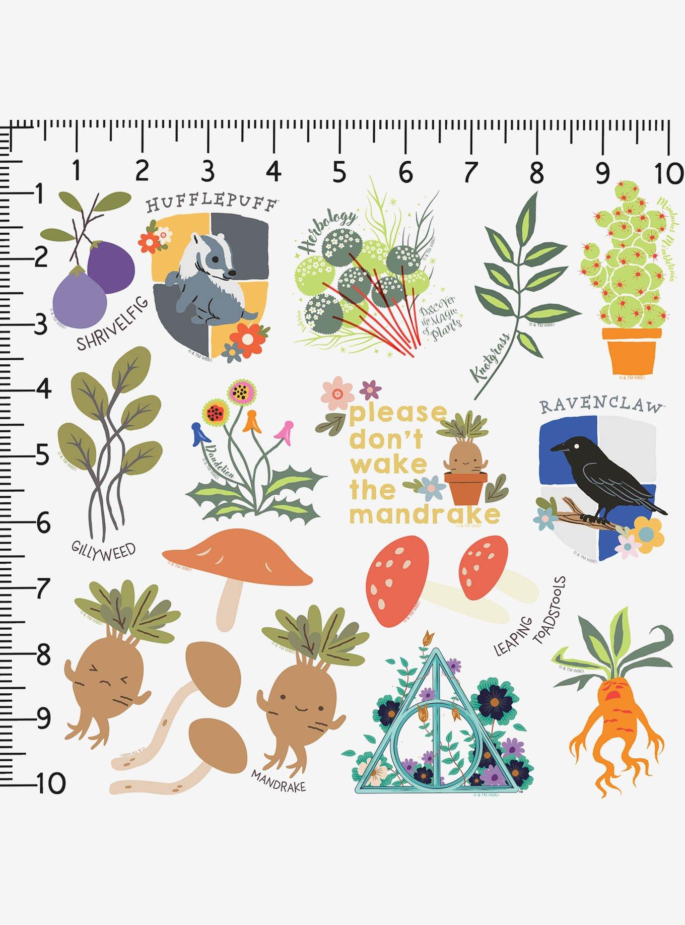 Harry Potter Whimsical Herbology Miscellaneous 100ct Sticker Pack, , alternate