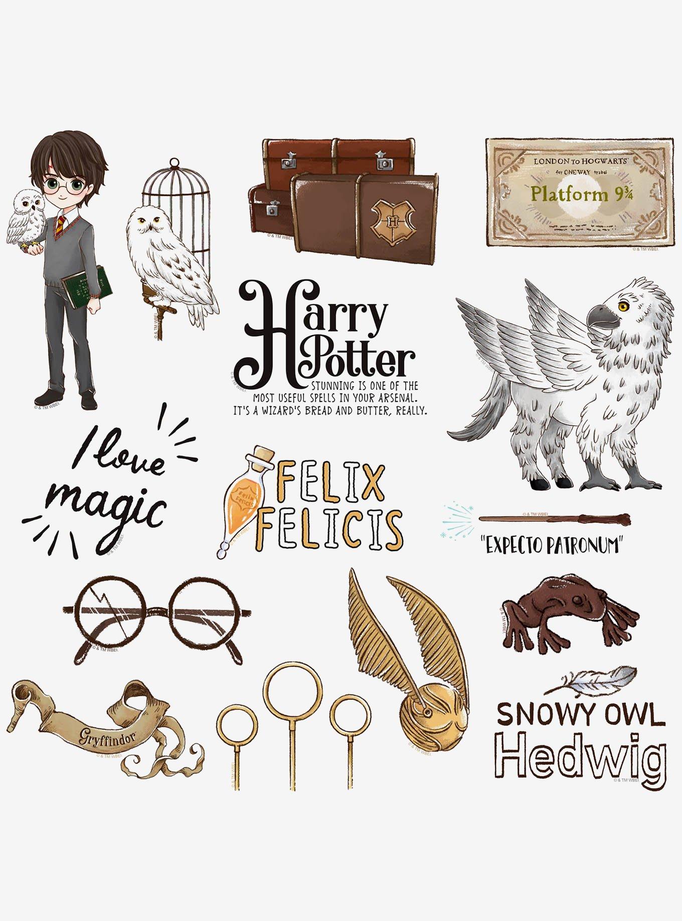 Harry Potter Chibi Collection Miscellaneous 100ct Sticker Pack, , alternate