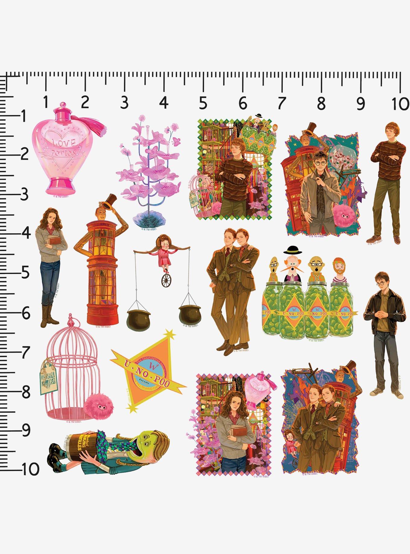 Harry Potter Weasley Wheezes Miscellaneous 100ct Sticker Pack