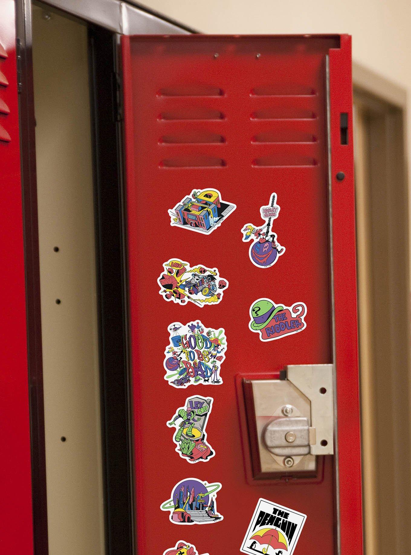 DC Comics Justice League Reimagined Villain Collection Miscellaneous 100ct Sticker Pack, , alternate