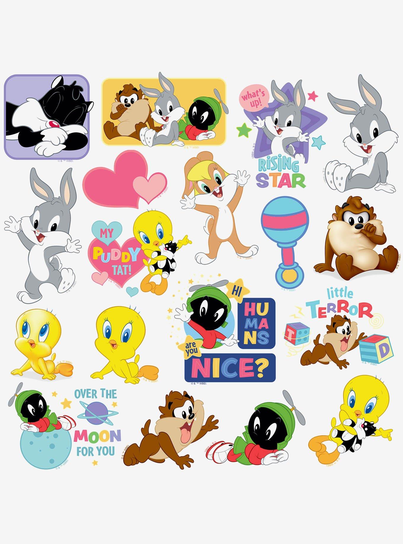 Looney Tunes Cute and Cuddly Miscellaneous 100ct Sticker Pack, , alternate