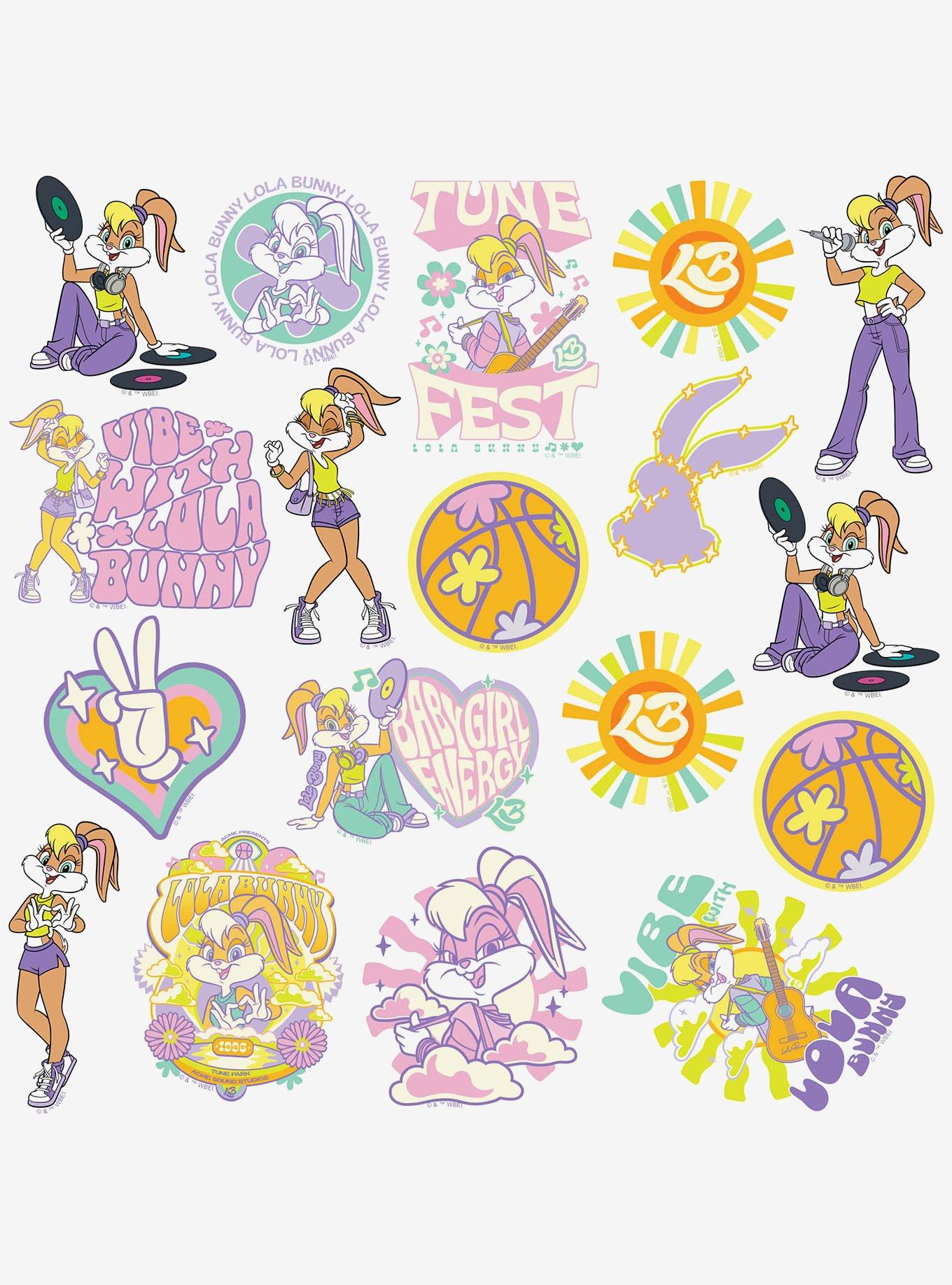 Looney Tunes Lola Bunny Miscellaneous 100ct Sticker Pack, , alternate