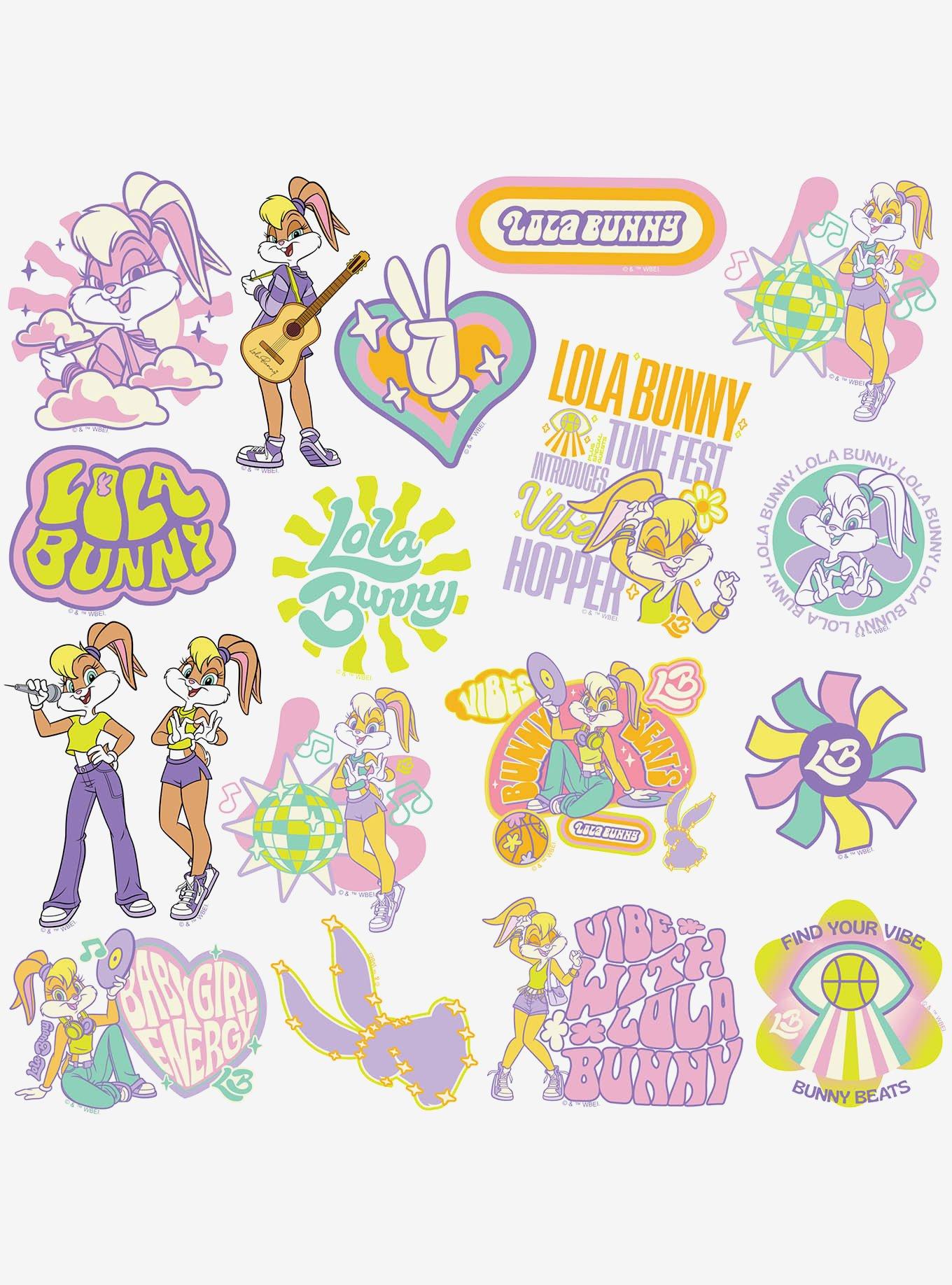 Looney Tunes Lola Bunny Miscellaneous 100ct Sticker Pack, , alternate