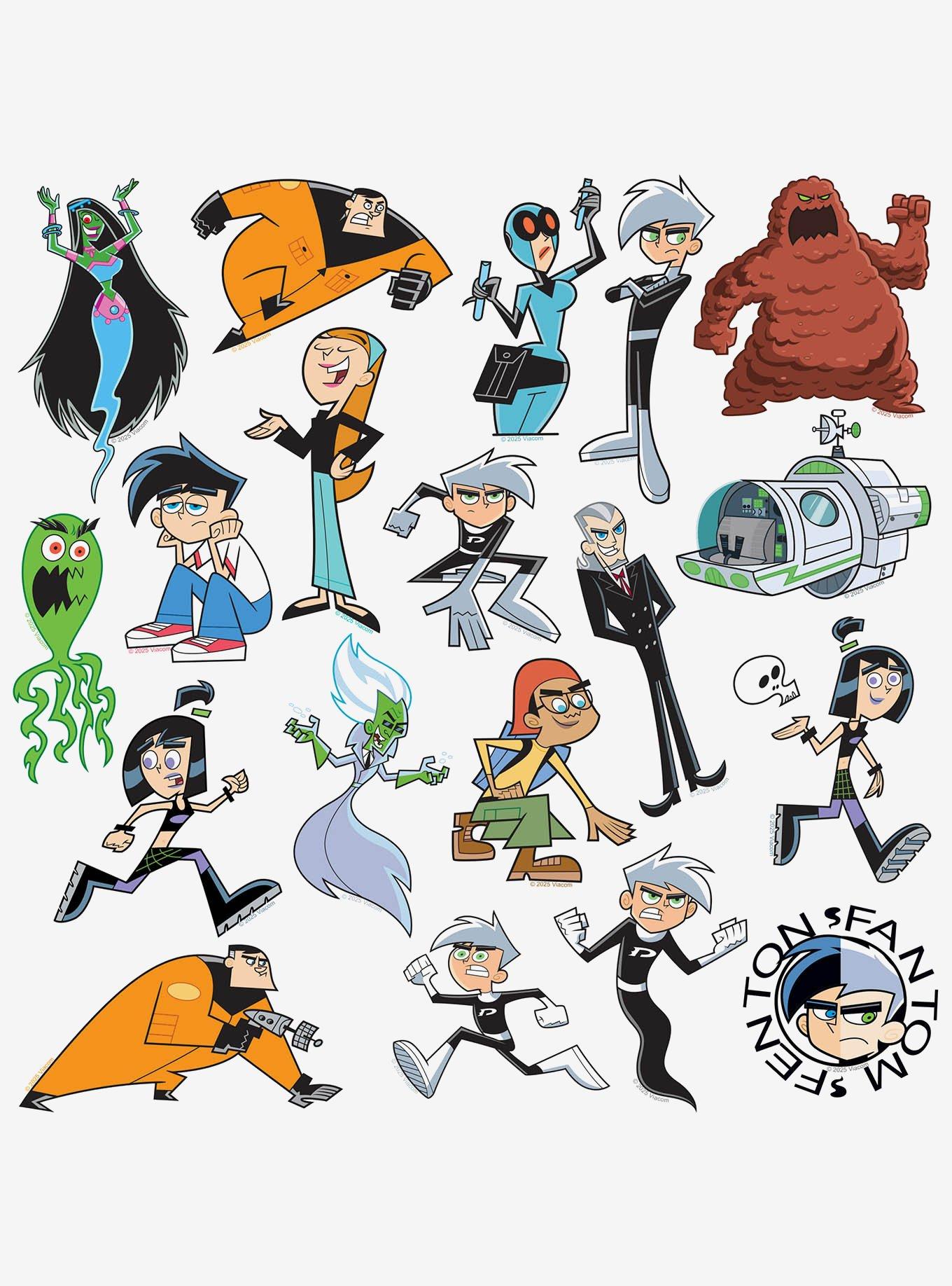 Danny Phantom Miscellaneous 100ct Sticker Pack, , alternate