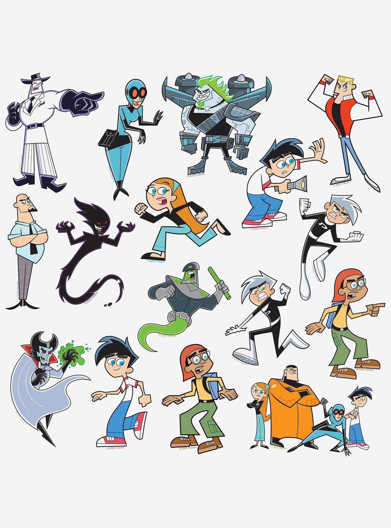 Danny Phantom Miscellaneous 100ct Sticker Pack
