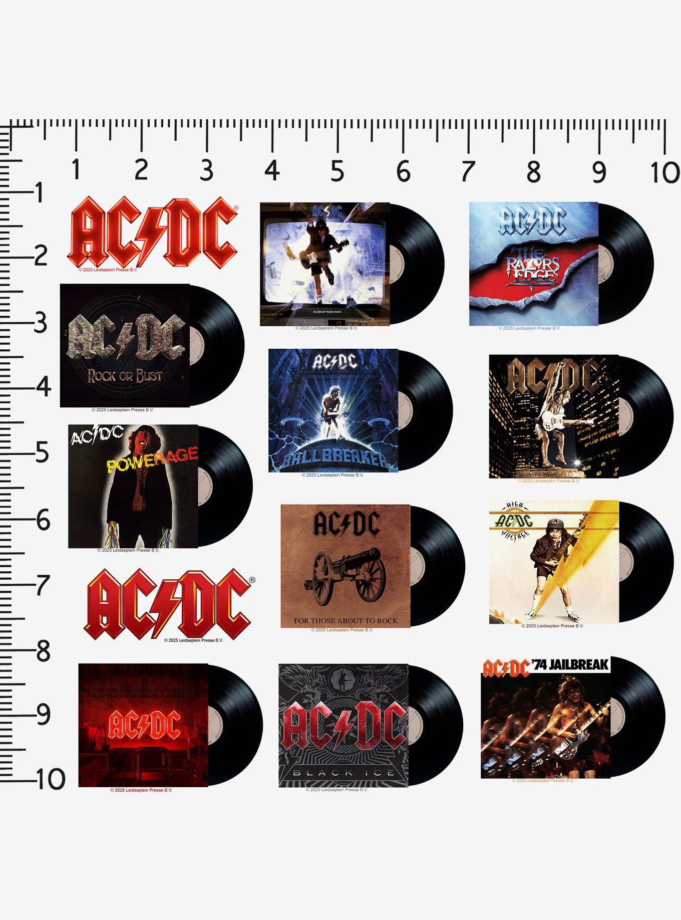 AC/DC Albums Miscellaneous 100ct Sticker Pack