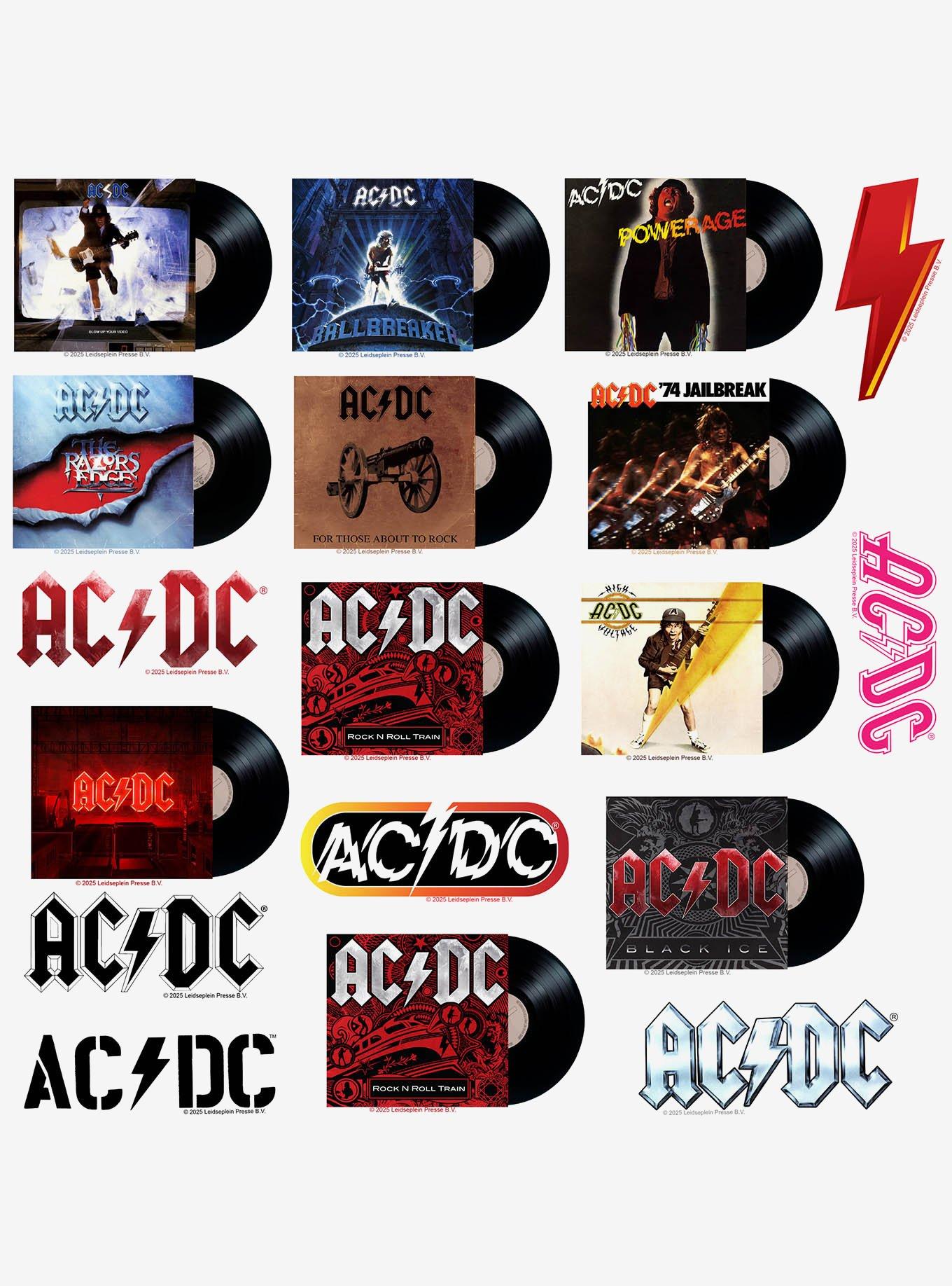 AC/DC Albums Miscellaneous 100ct Sticker Pack, , alternate