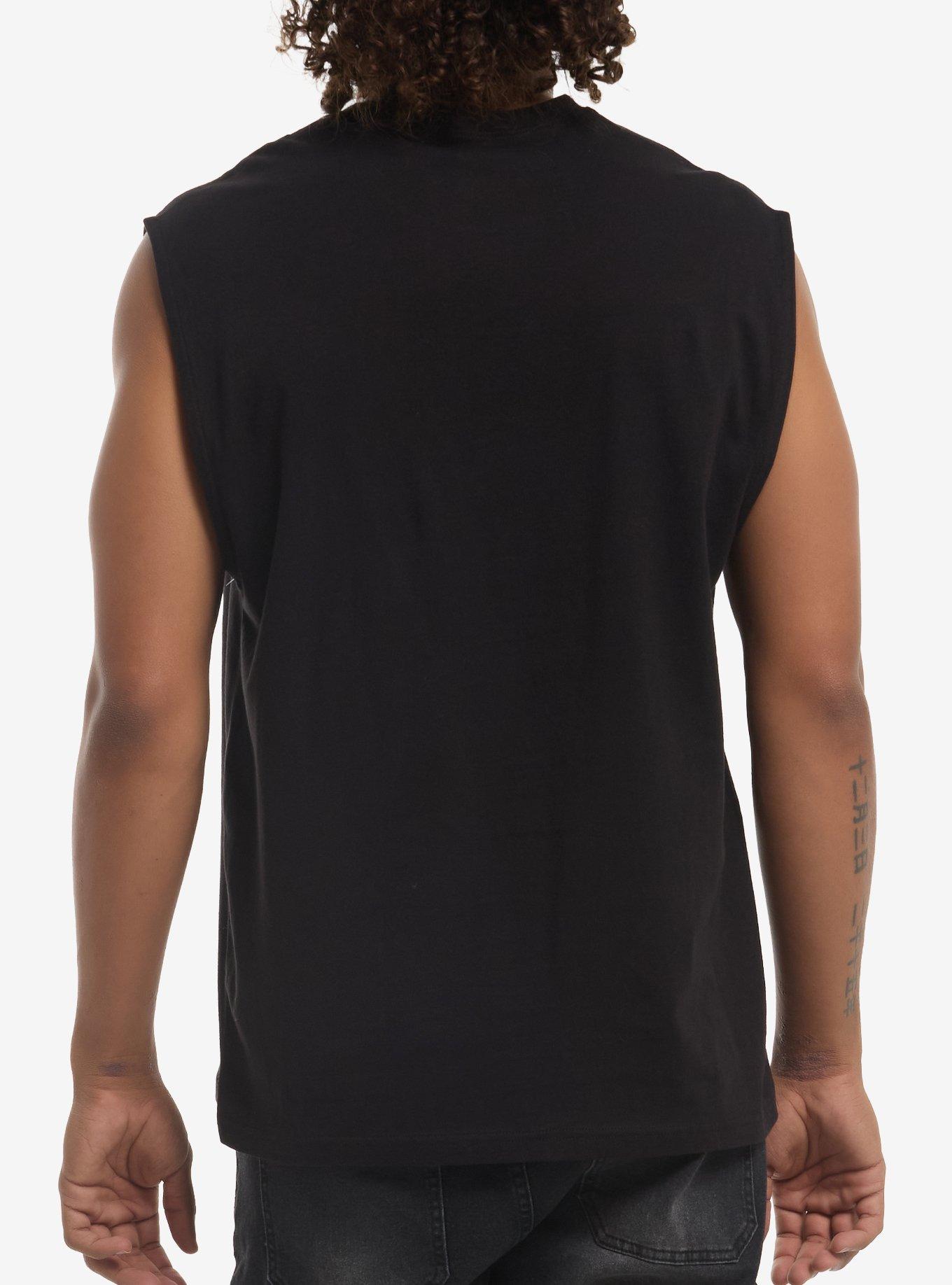 Silent Hill 2 Pyramid Head Muscle Tank Top, BLACK, alternate