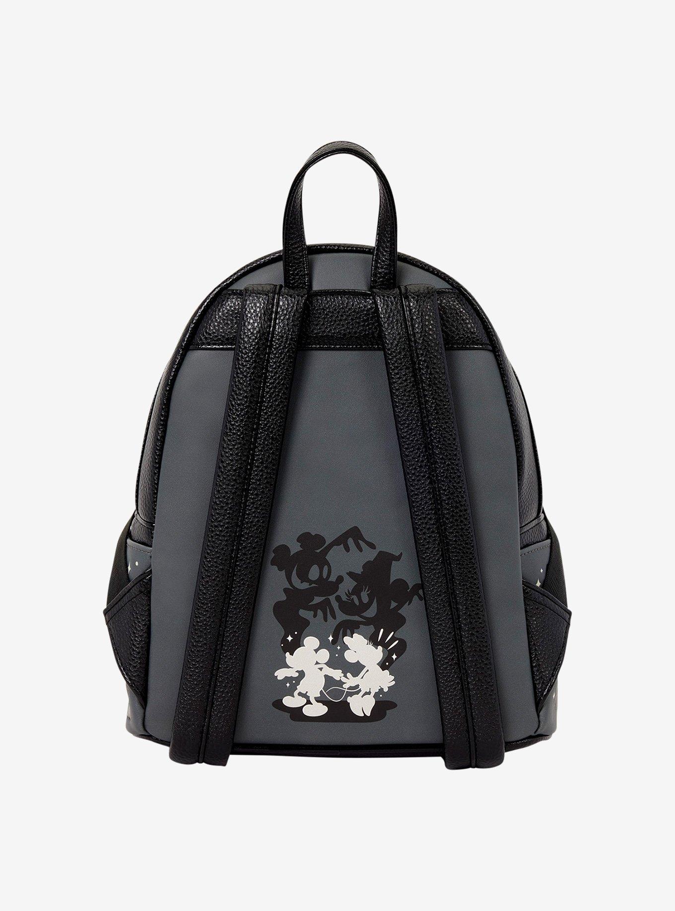 Loungefly Disney Mickey & Minnie Ghost Glow-in-the-Dark Mini Backpack, , alternate - view 4