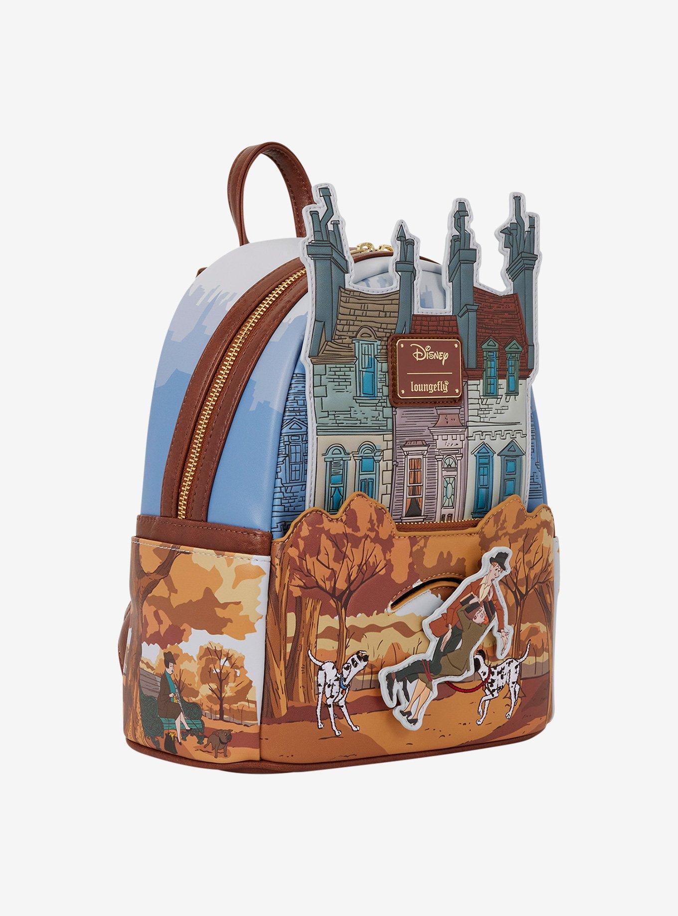 Loungefly Disney 101 Dalmatians Anita and Roger Meet-Cute Figural Mini Backpack, , alternate - view 4
